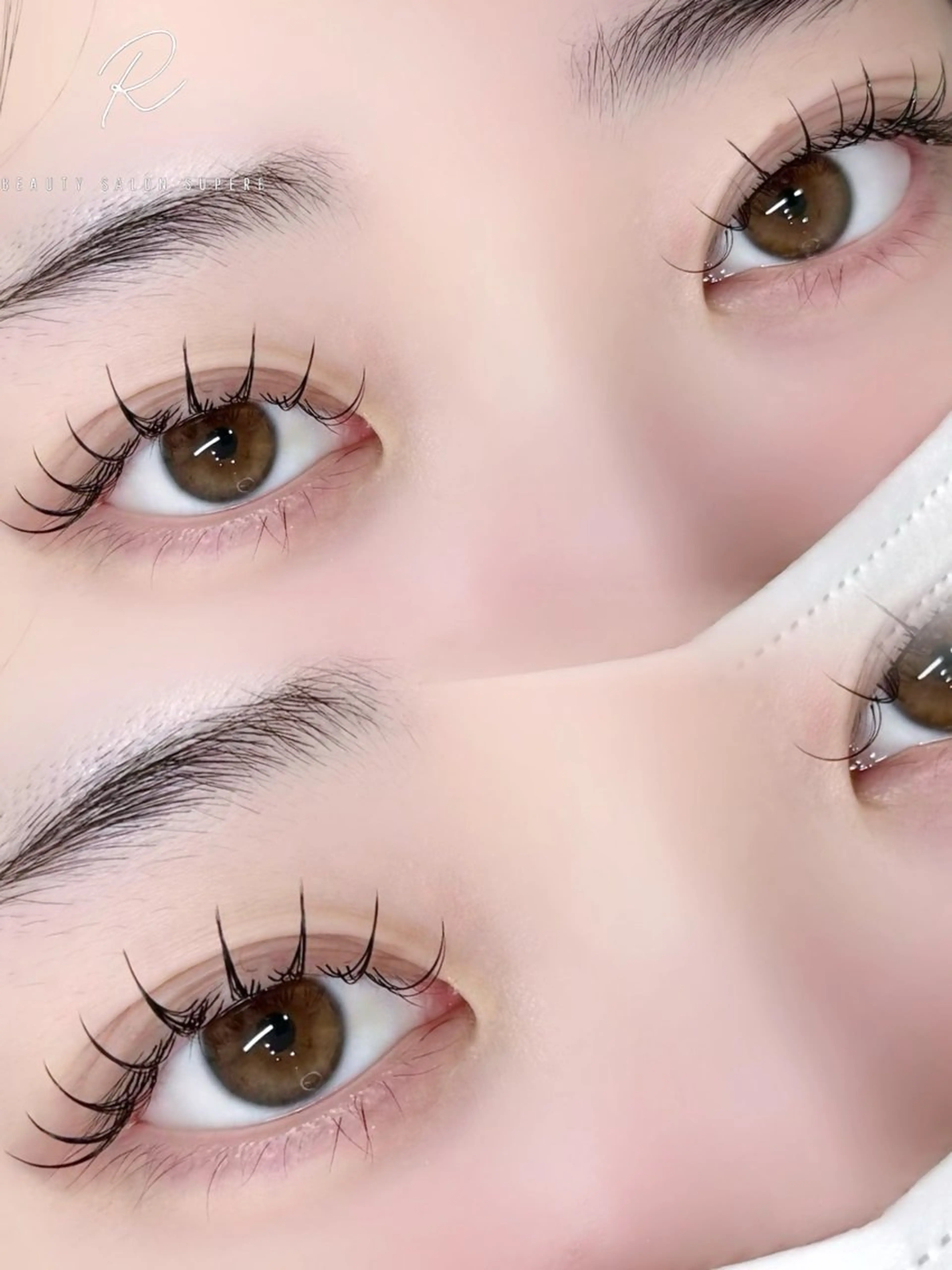 マツエク・マツパ WHITE EYE YUINAのマツエク・マツパデザイン