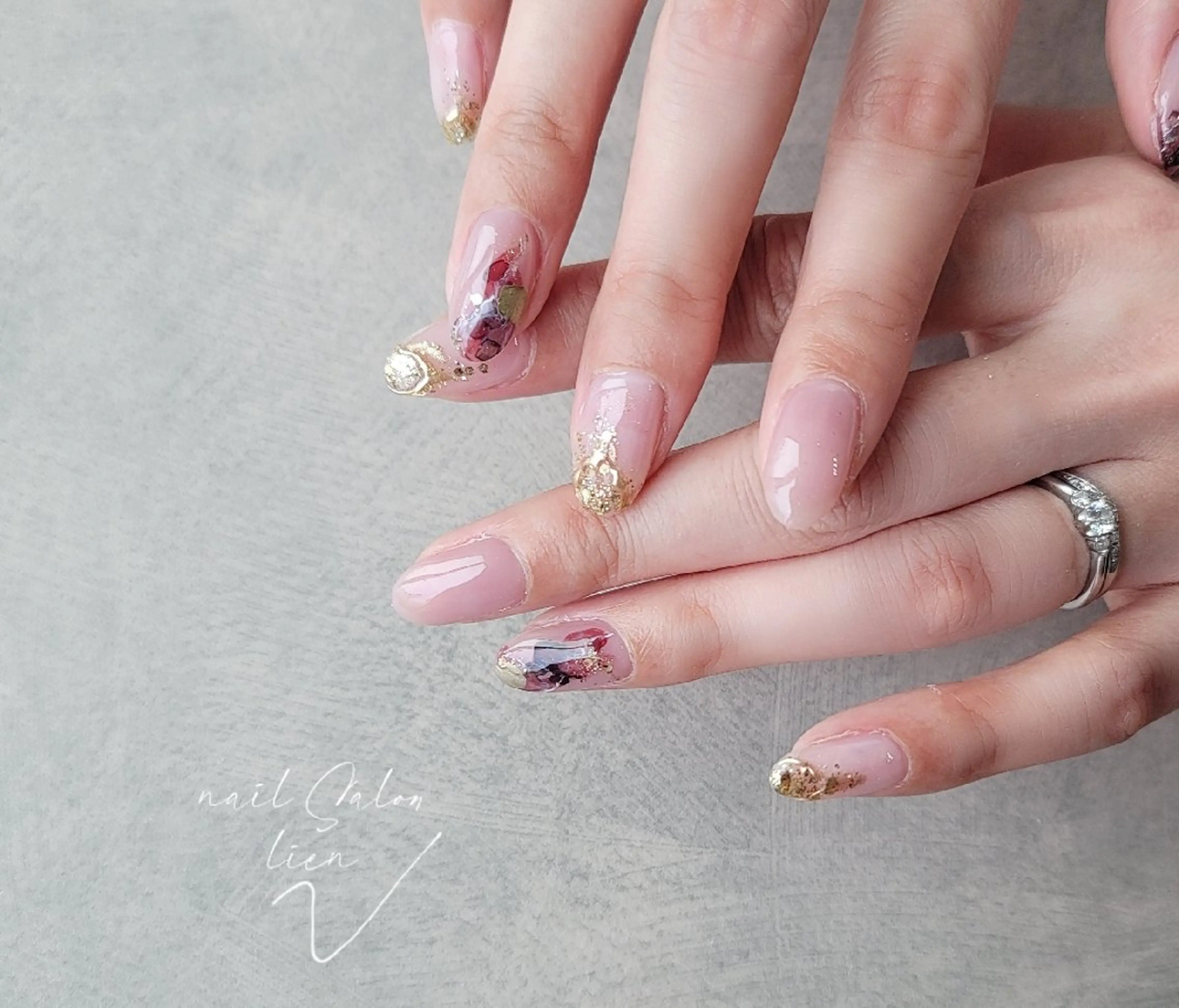 ネイル ハンドネイル プライベートサロン lienのネイルデザイン