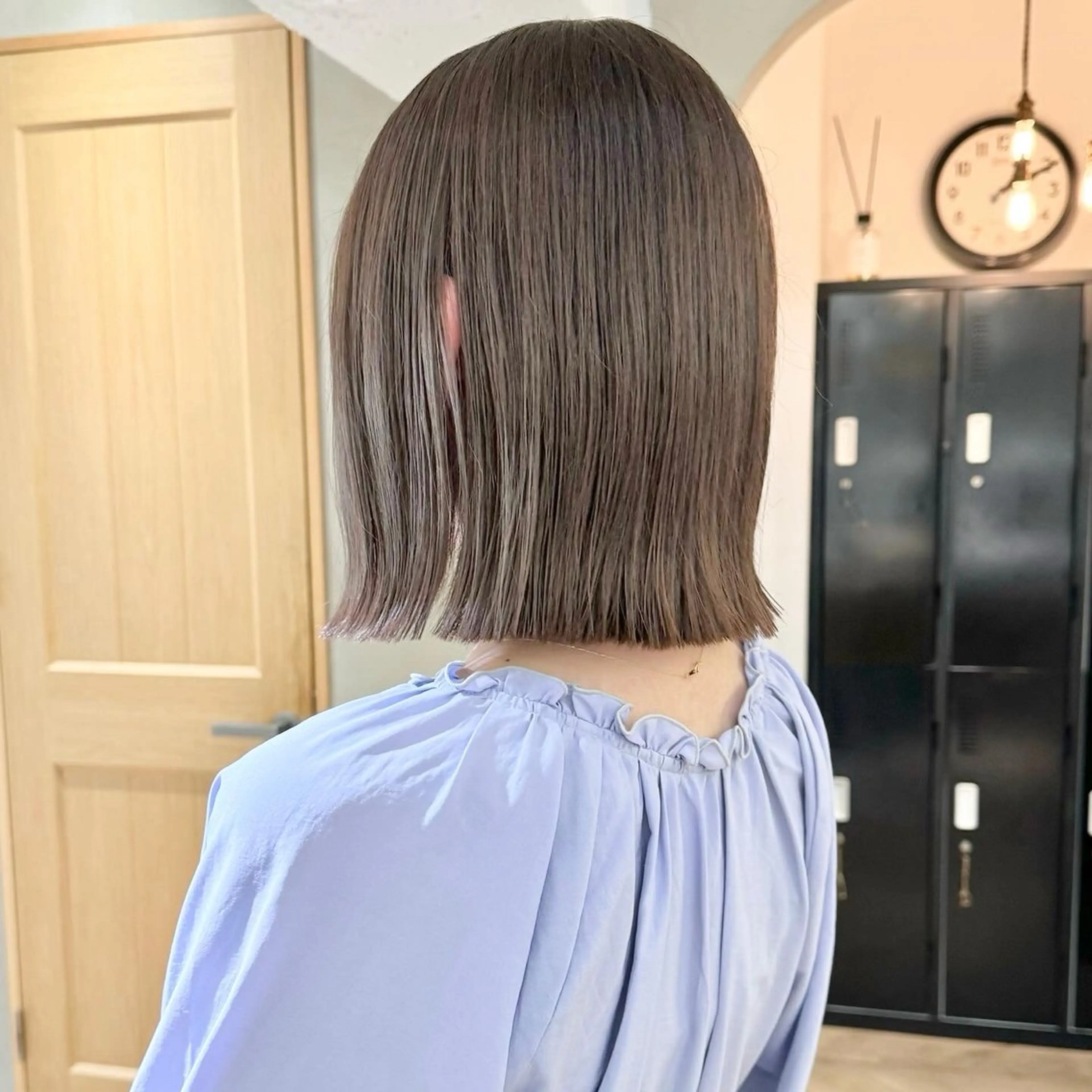 ミディアム カラー ボブ カット ボブ/レイヤー 🌟梅田盛一🌟のヘアスタイル