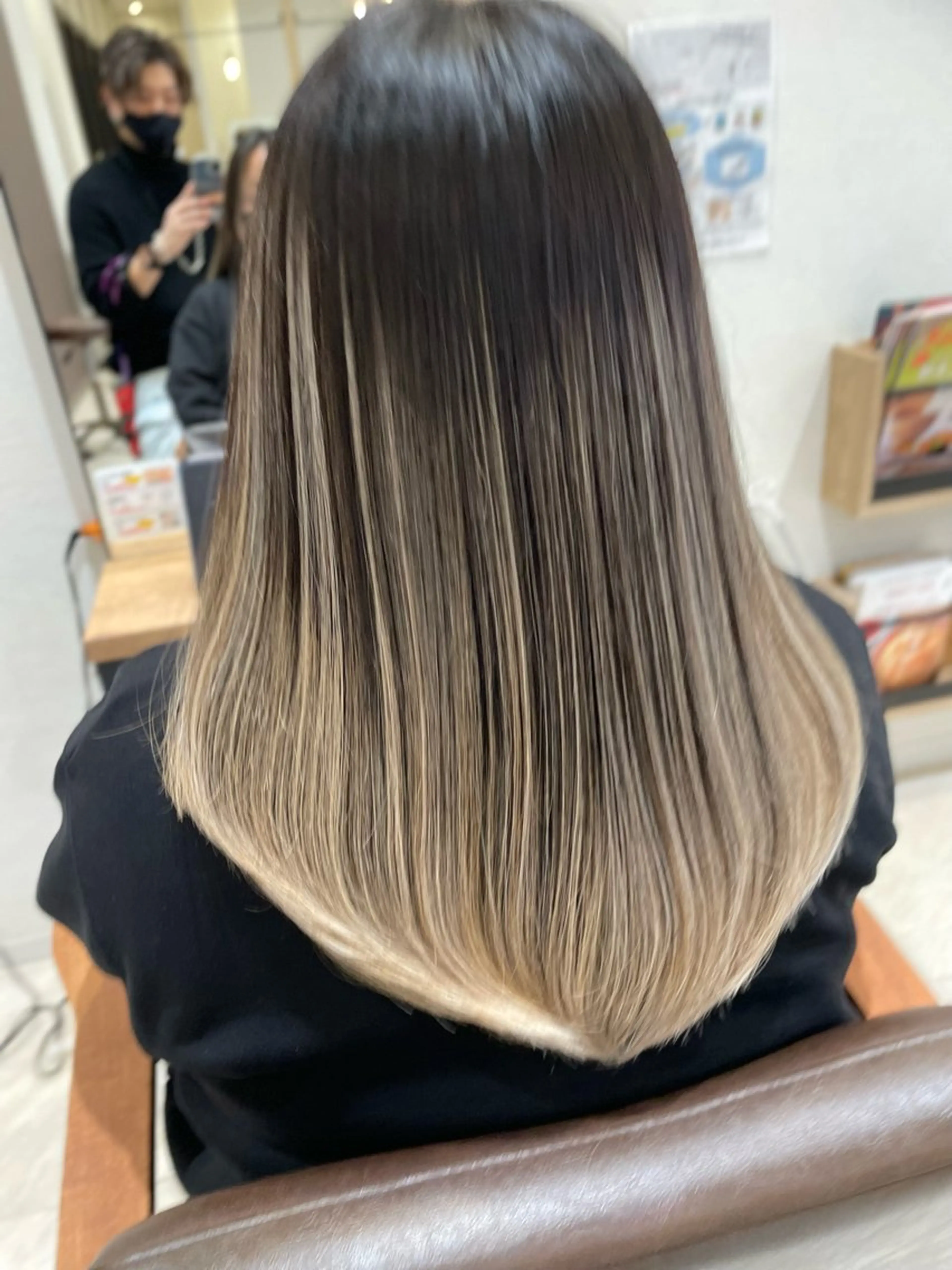 ロング レイヤーカット 齋藤 拓郎のヘアスタイル