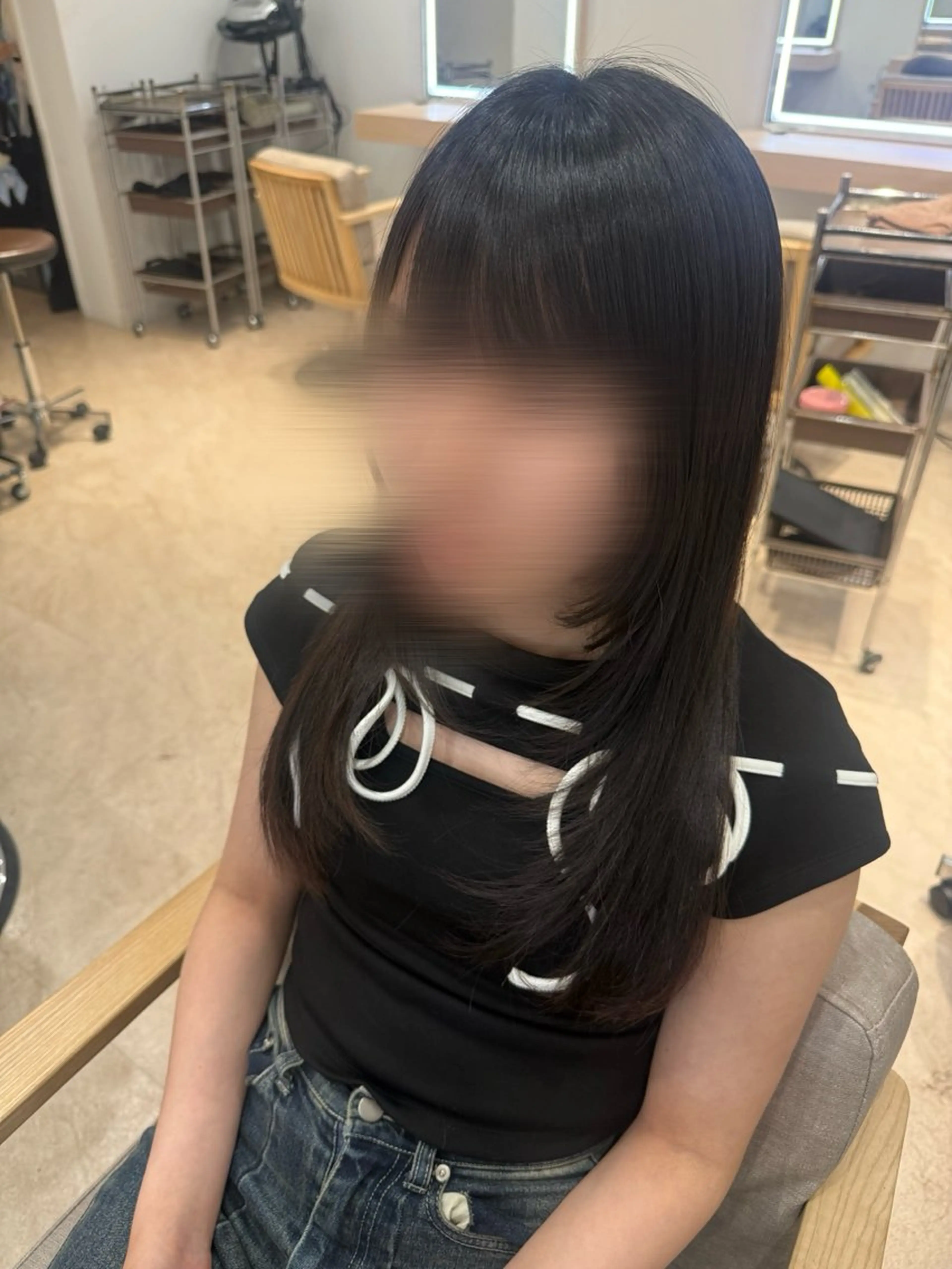 ロング カット littleesta 那月のヘアスタイル