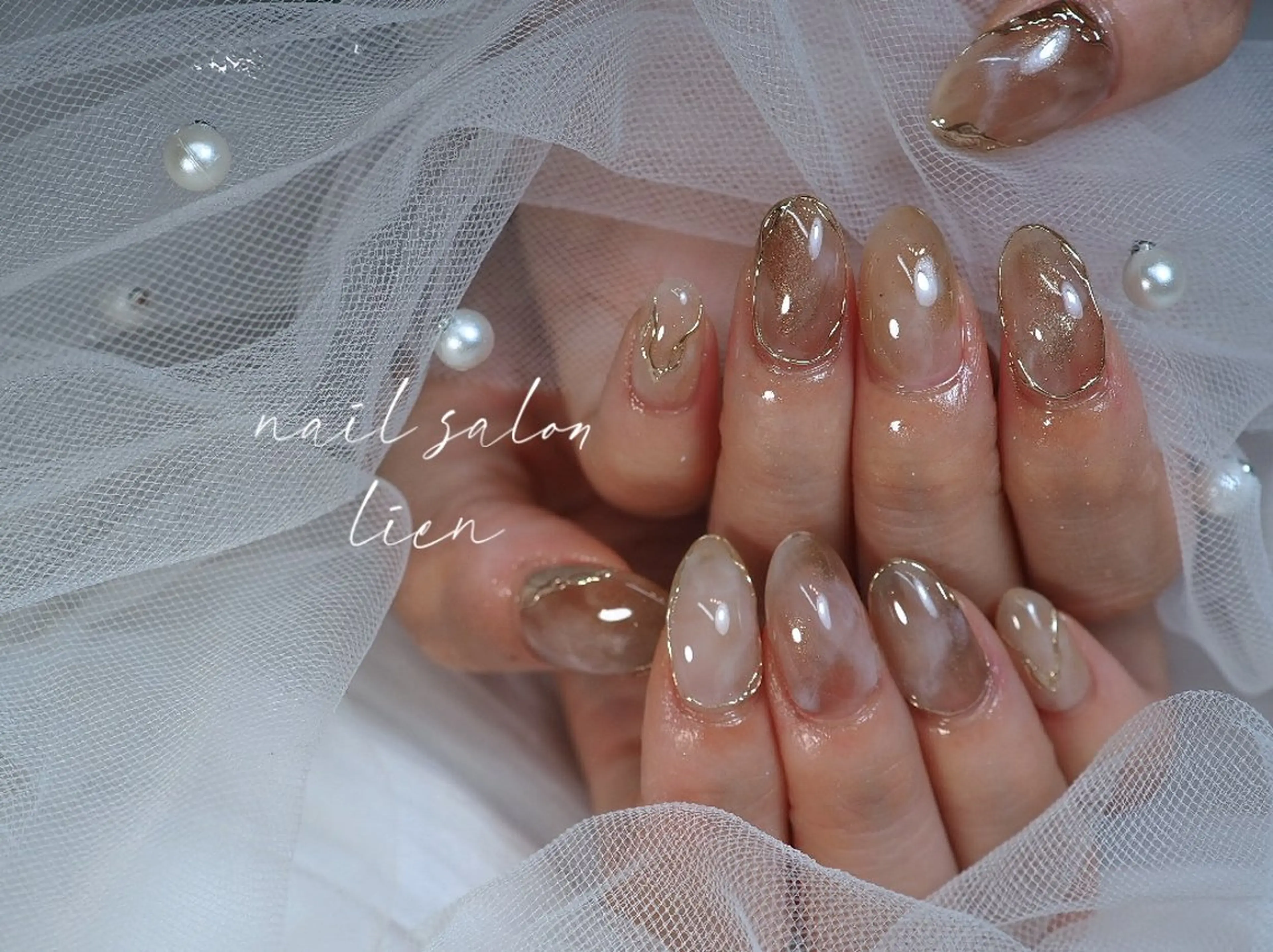 ネイル ハンドネイル プライベートサロン lienのネイルデザイン