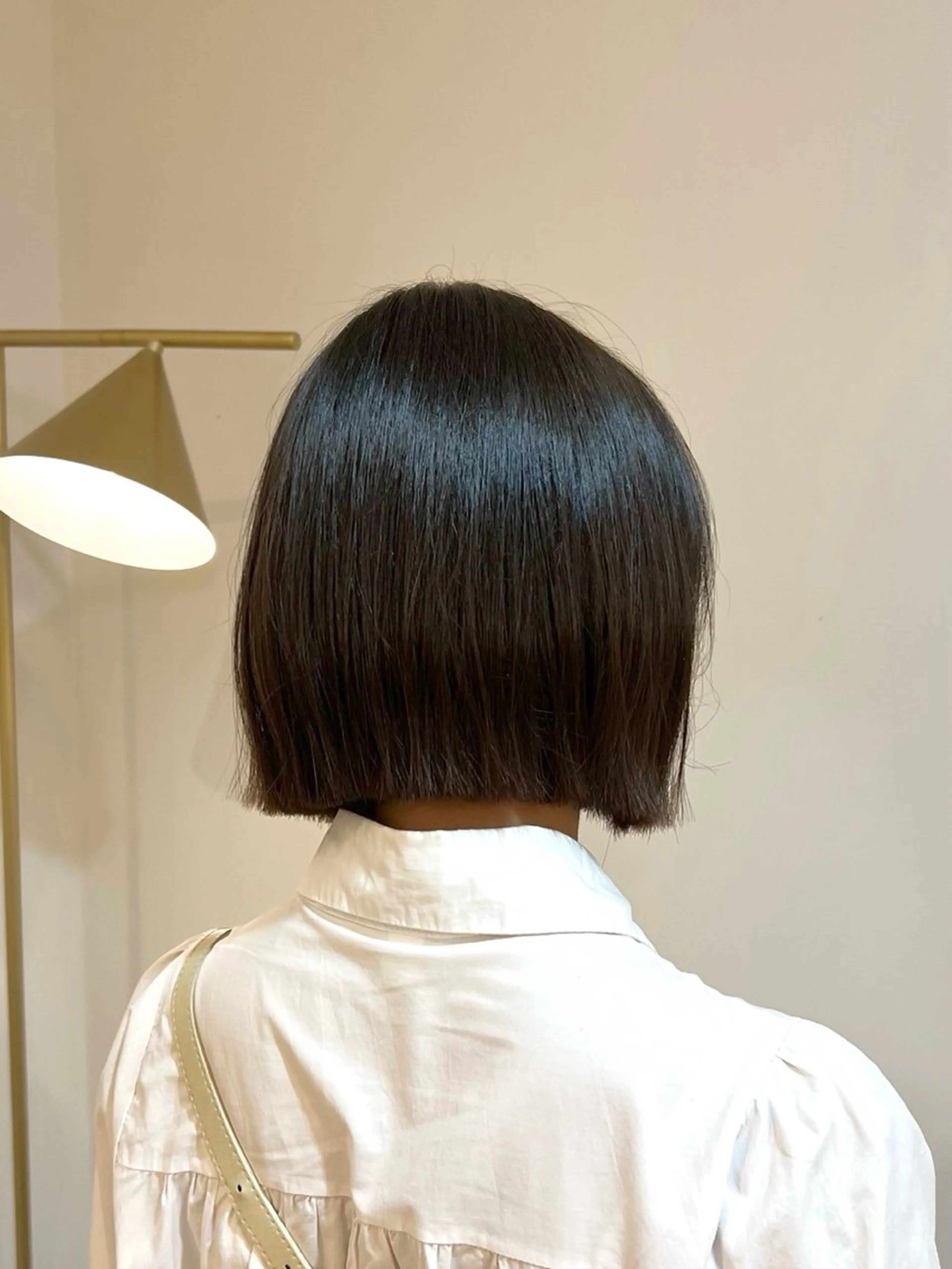 ショート ボブ 艶カラー/透明感 /ヒグチアオイのヘアスタイル