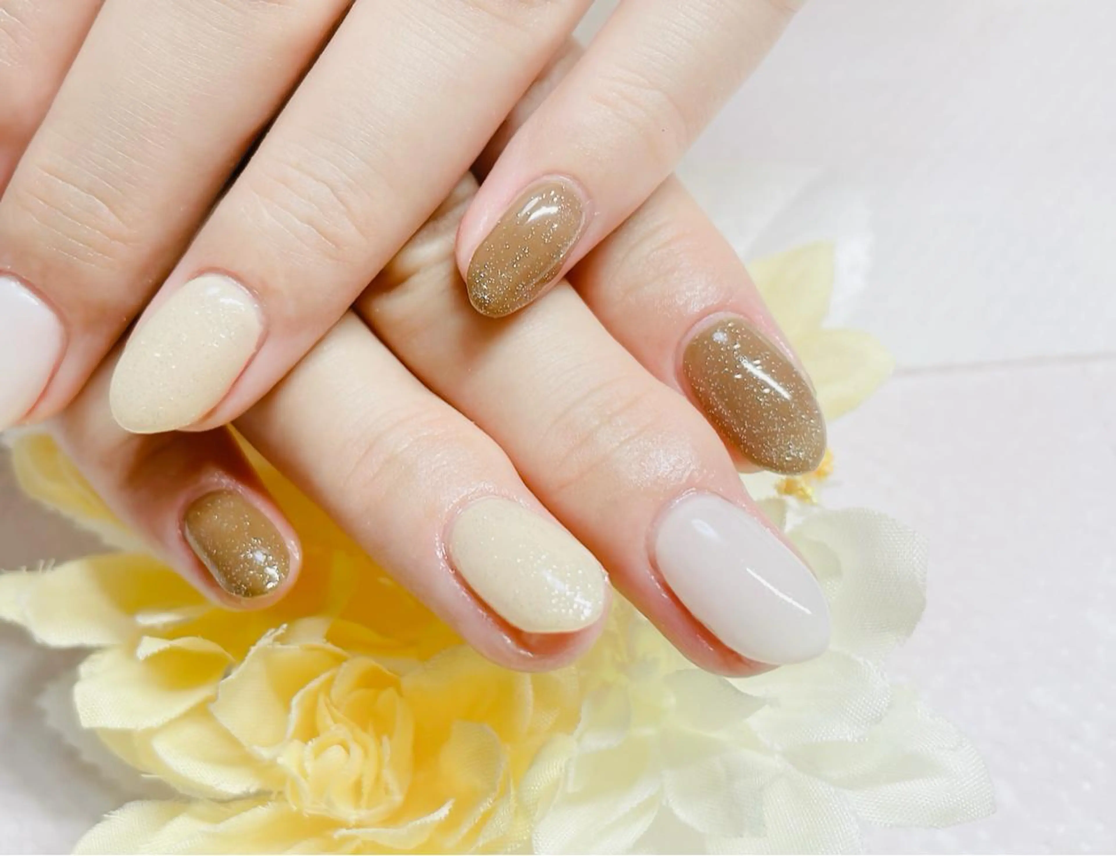 ネイル シンプルネイル ハンドネイル SYU NAILのネイルデザイン