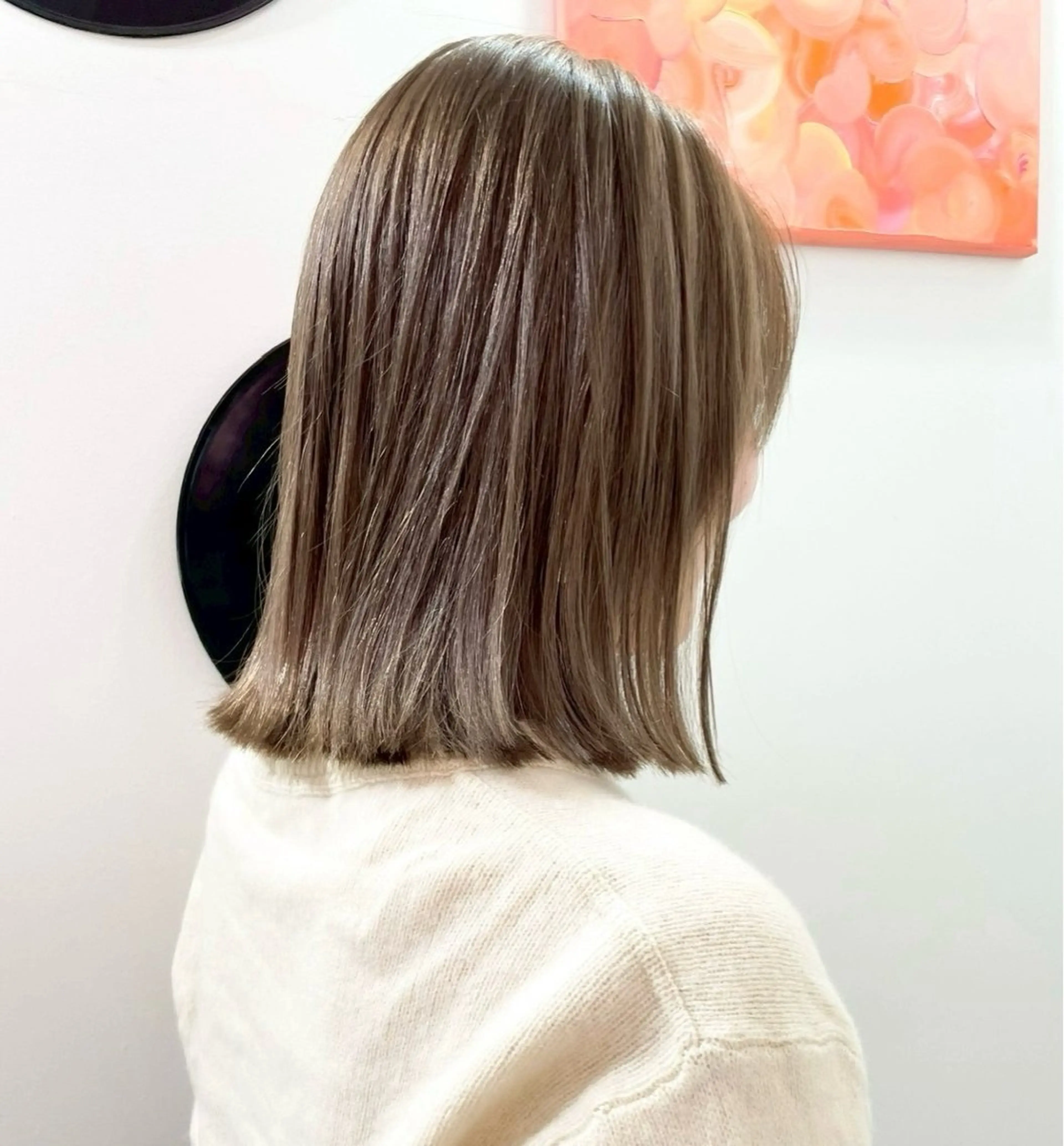 ミディアム カット ヘアカラー 💖saki 綾瀬💖のヘアスタイル