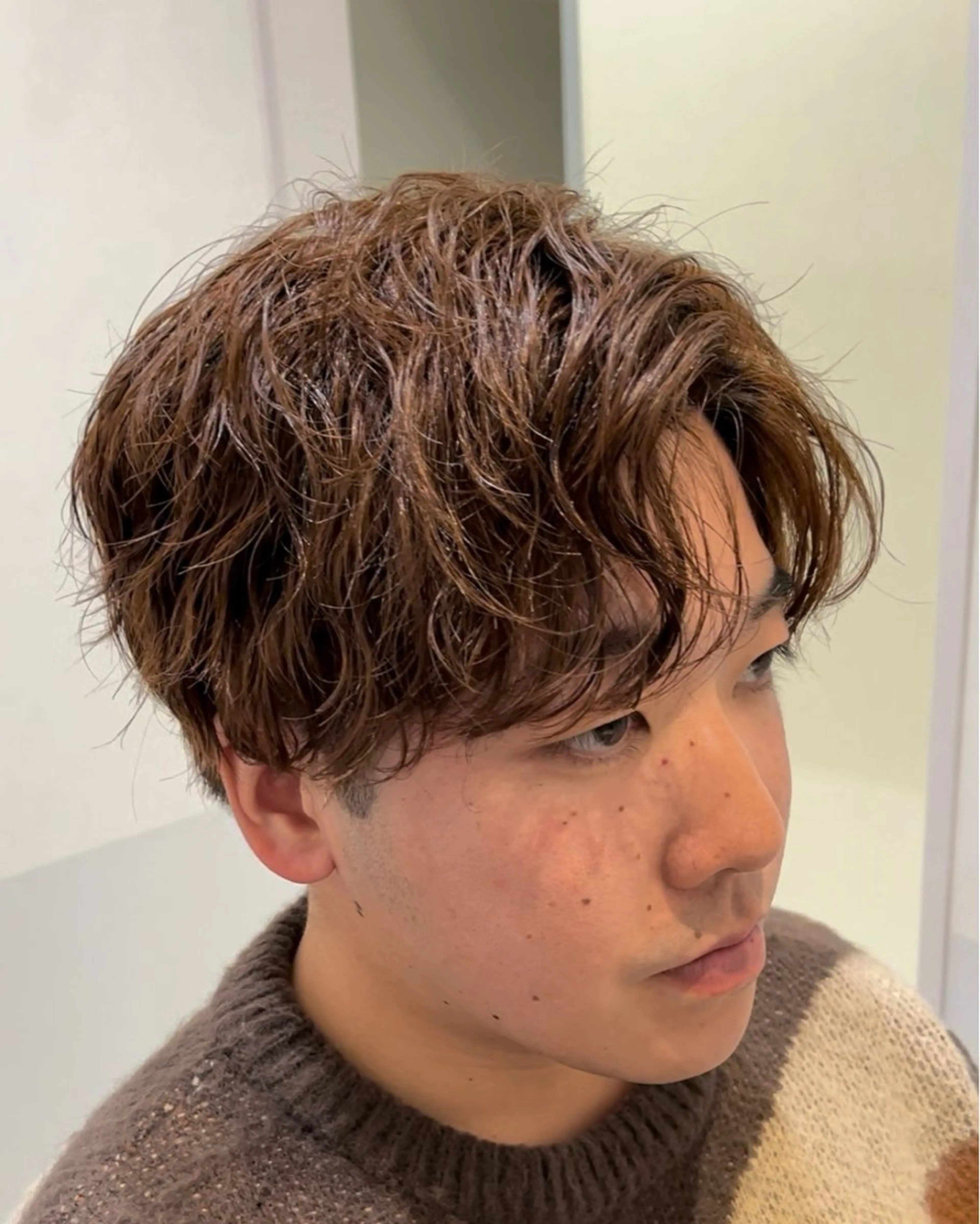 カット+メンズパーマの写真