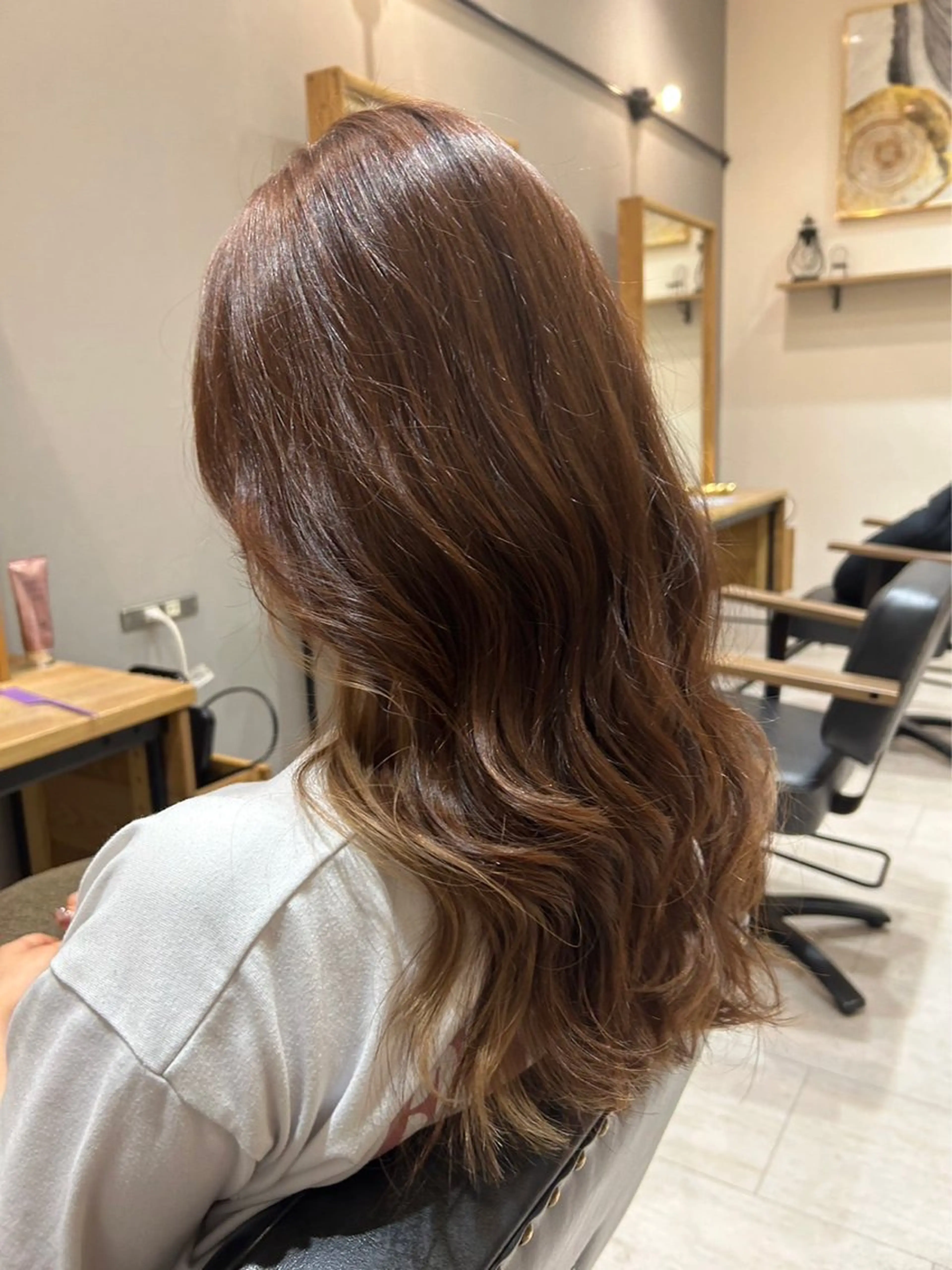 ロング 韓国ヘア🇰🇷 増田夏希のヘアスタイル