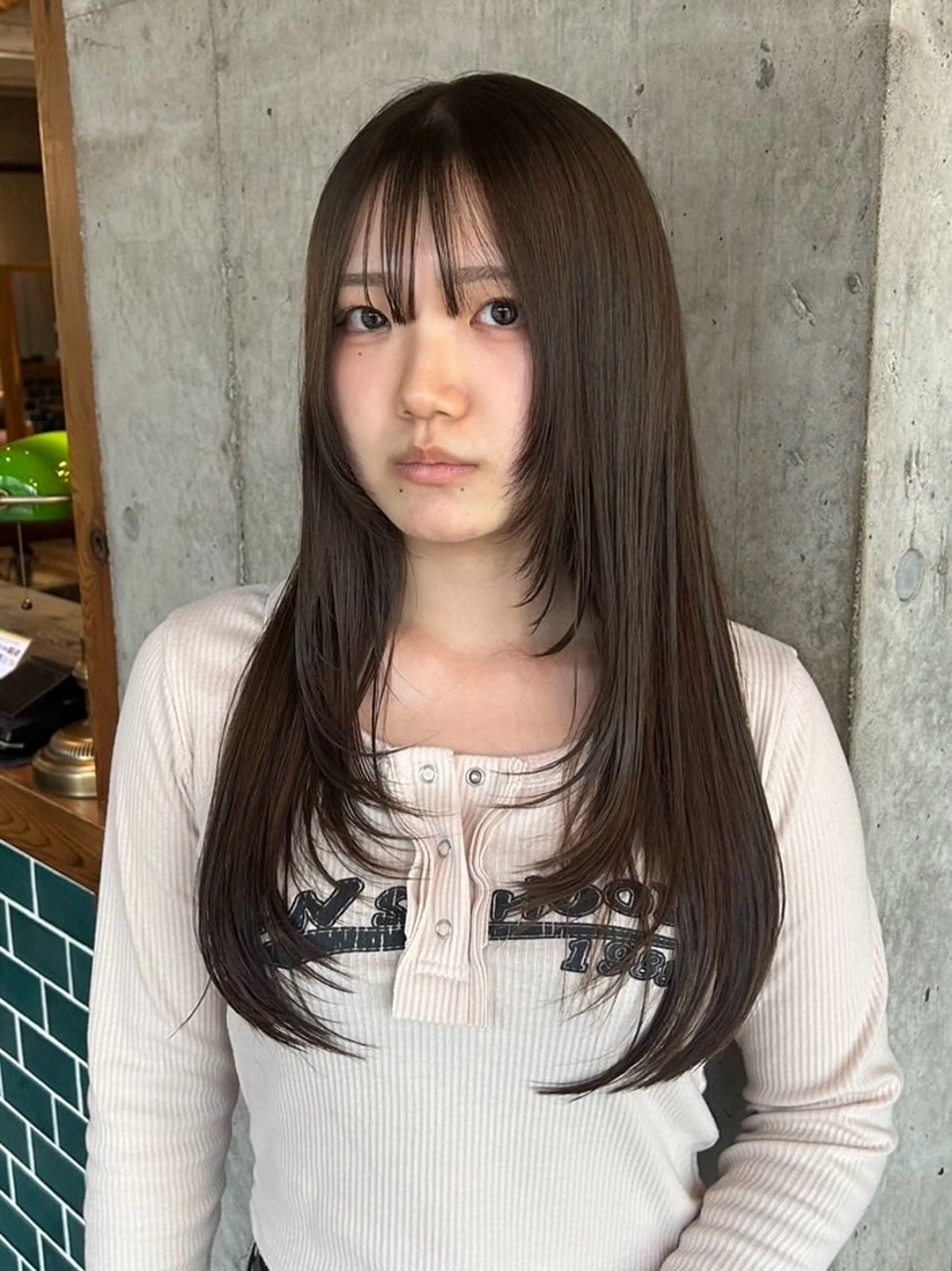 ロング カラー カット ヘアカラー トリートメント 🎨デザイン🥇 美髪・艶髪　日暮千敬のヘアスタイル