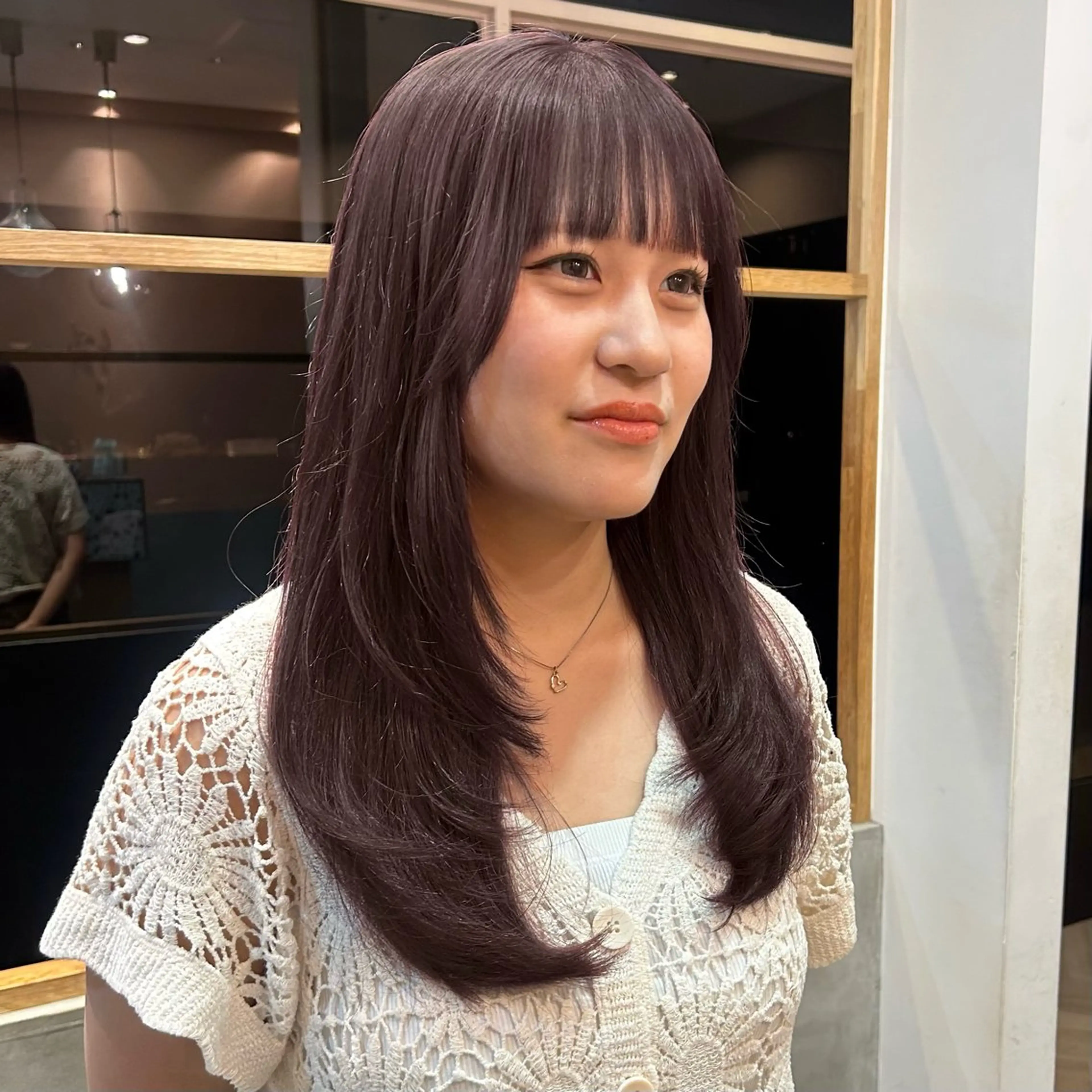 セミロング カラー 🐢ダブルカラー🐢 透明感/このかのヘアスタイル