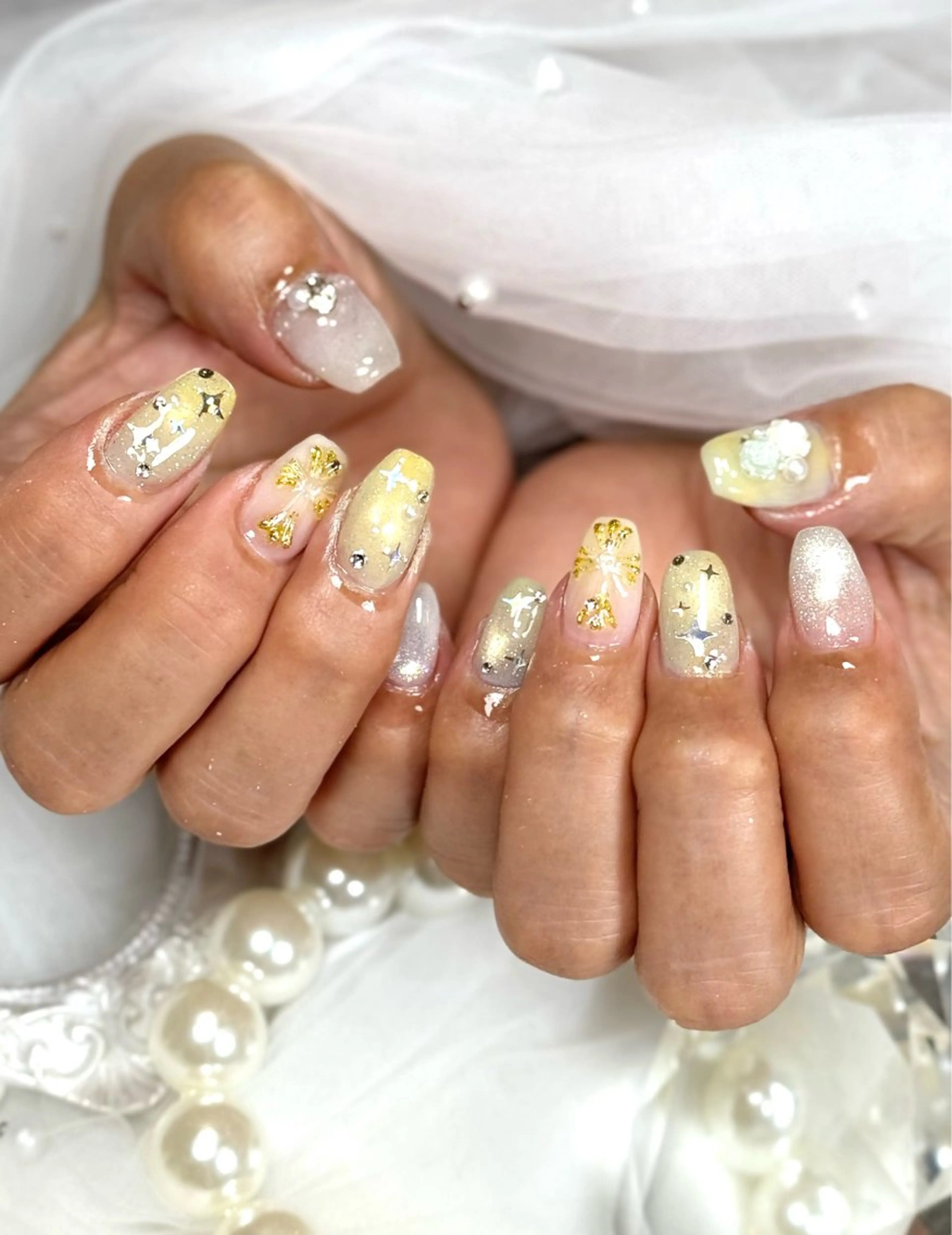 ネイル ハンドネイル salon luge あめ🍬のネイルデザイン