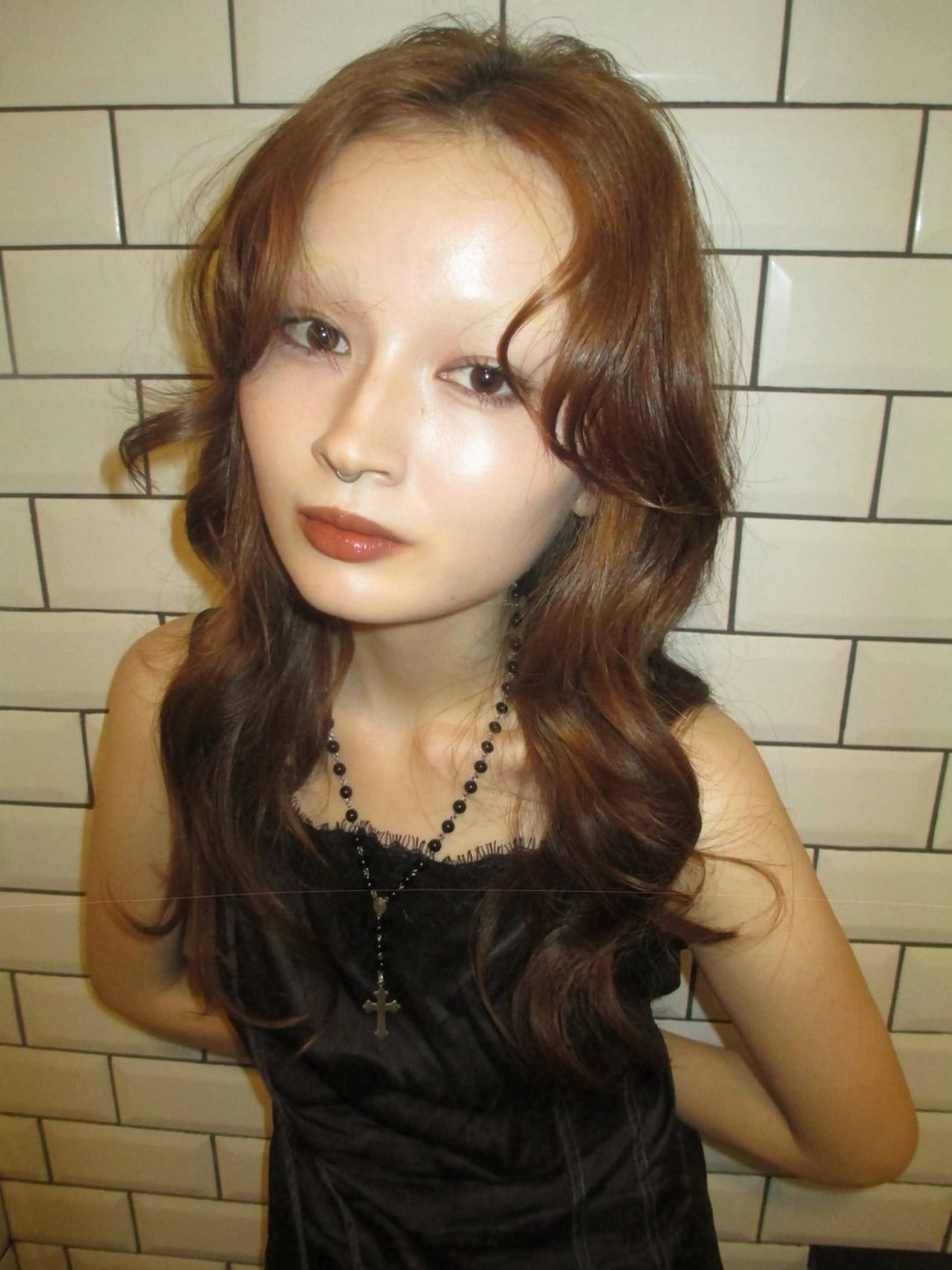 ミディアム カラー ヘアアレンジ minto/ 似合わせ/ハイトーンのヘアスタイル