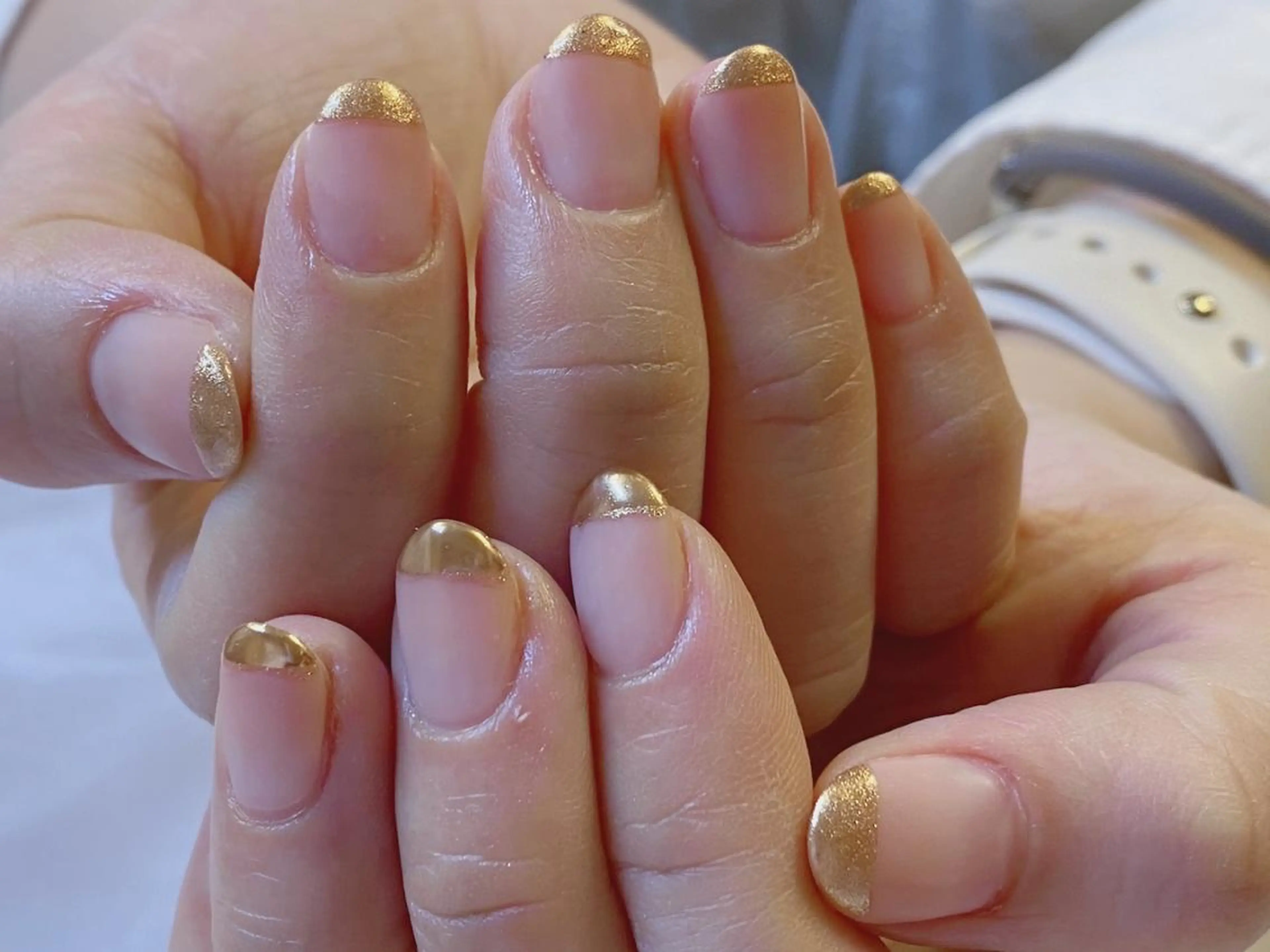 ネイル アートネイル ジェルネイル ニュアンスネイル パラジェル Nailist Honamiのネイルデザイン