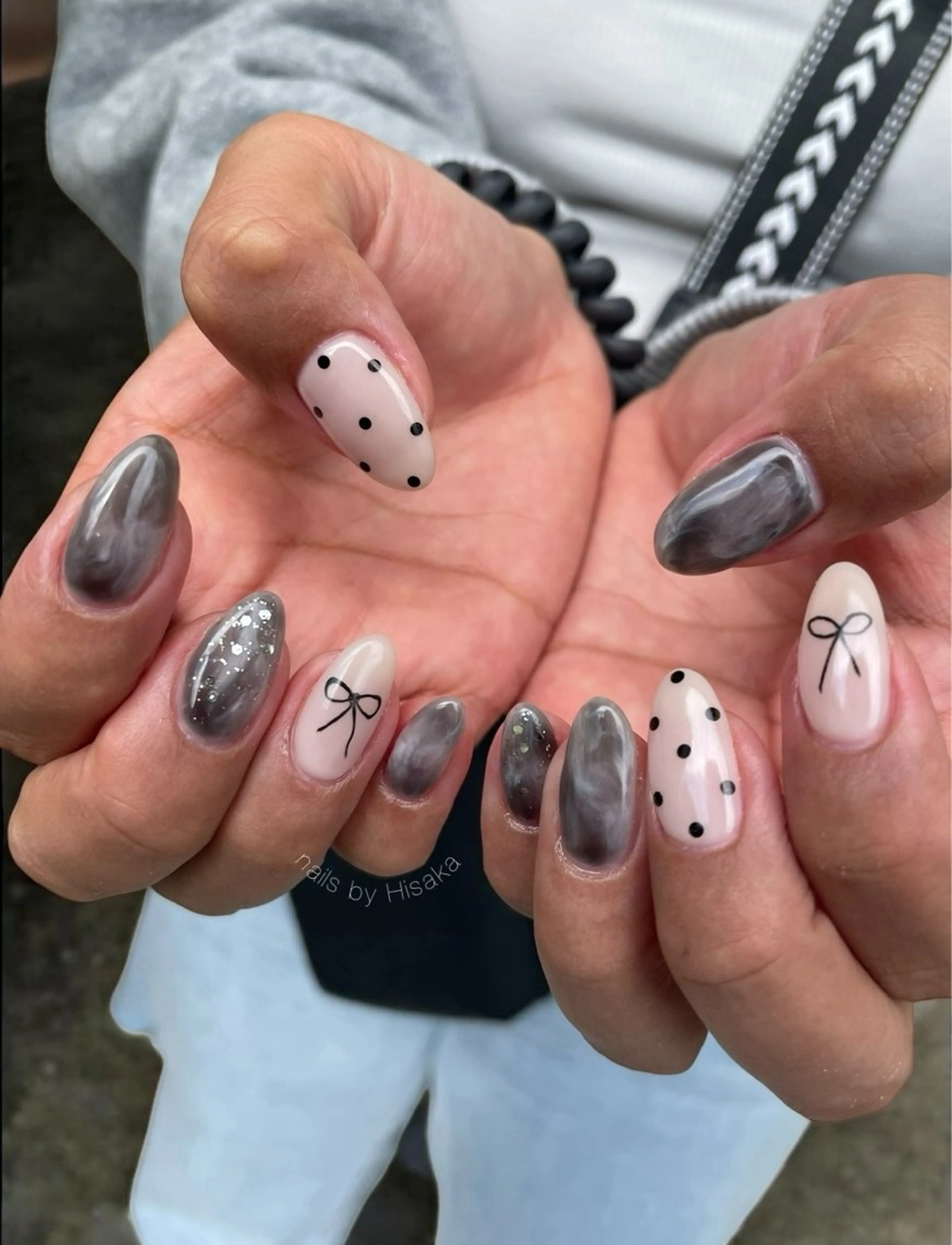 ネイル ハンドネイル Hisaka Mikiのネイルデザイン