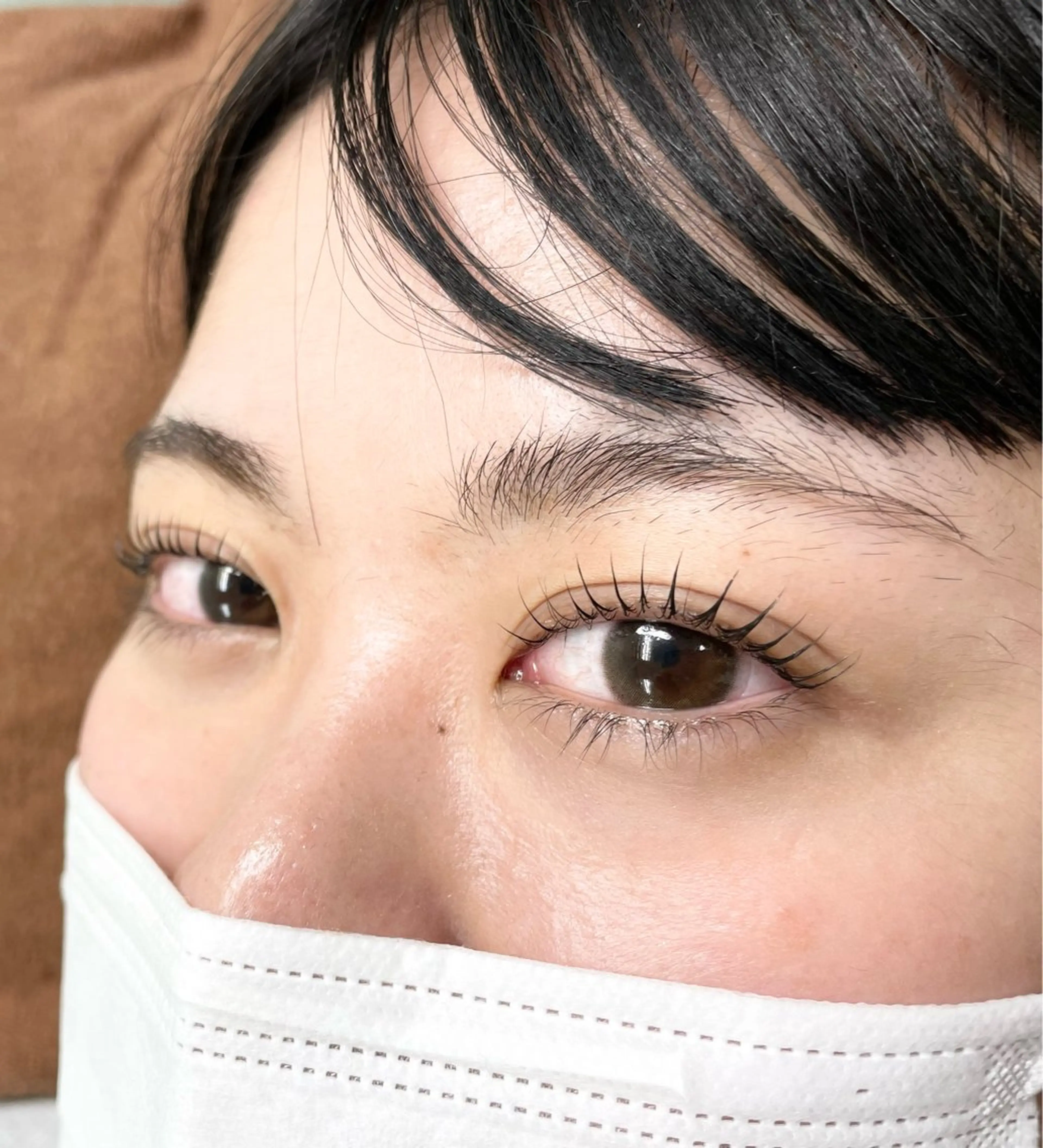 まつ毛パーマ（束感仕上げ）　電話予約なら2800円で対応させて頂きます！の写真