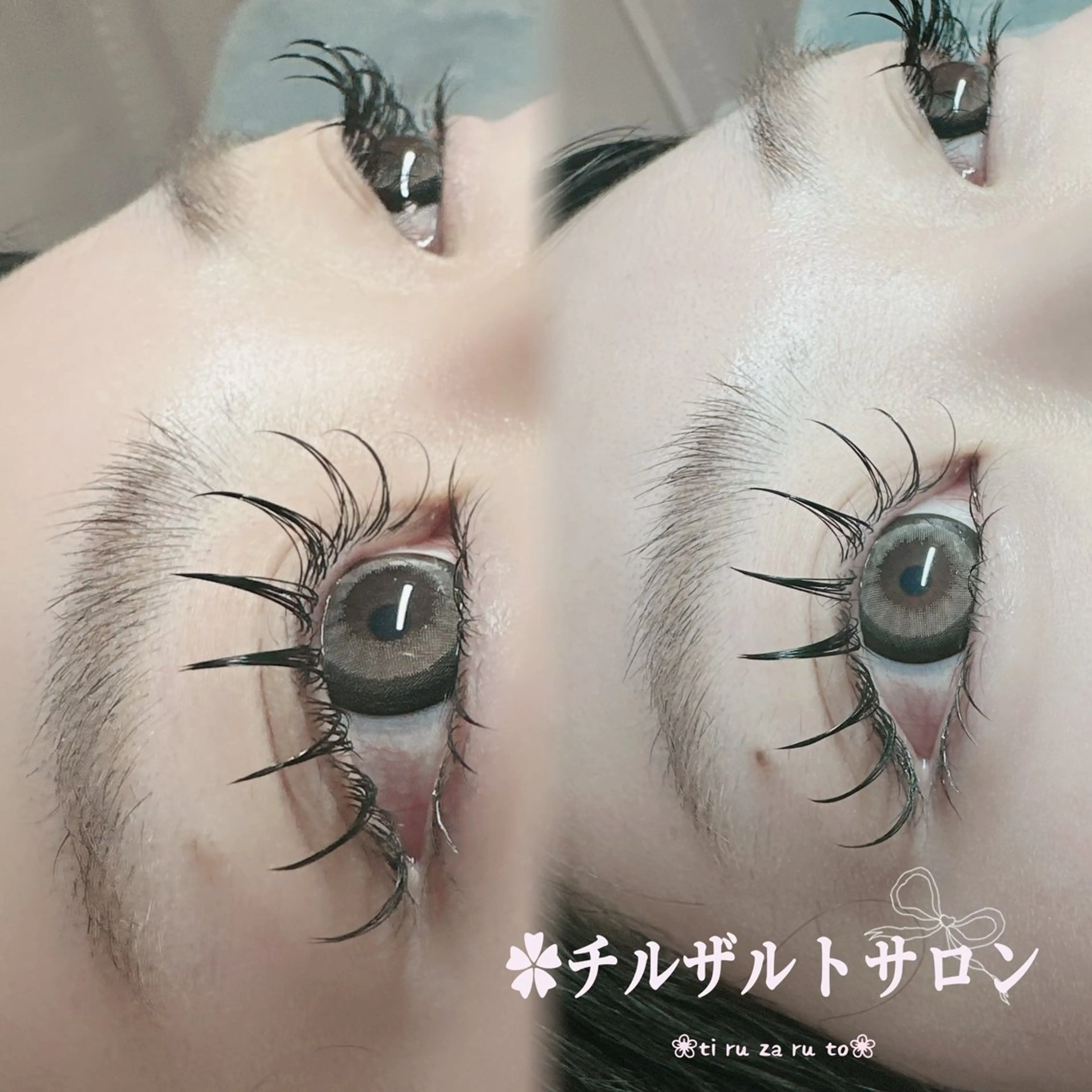 マツエク・マツパ フラットラッシュ まつげパーマ マツパ パリエク 専門💋レナのマツエク・マツパデザイン