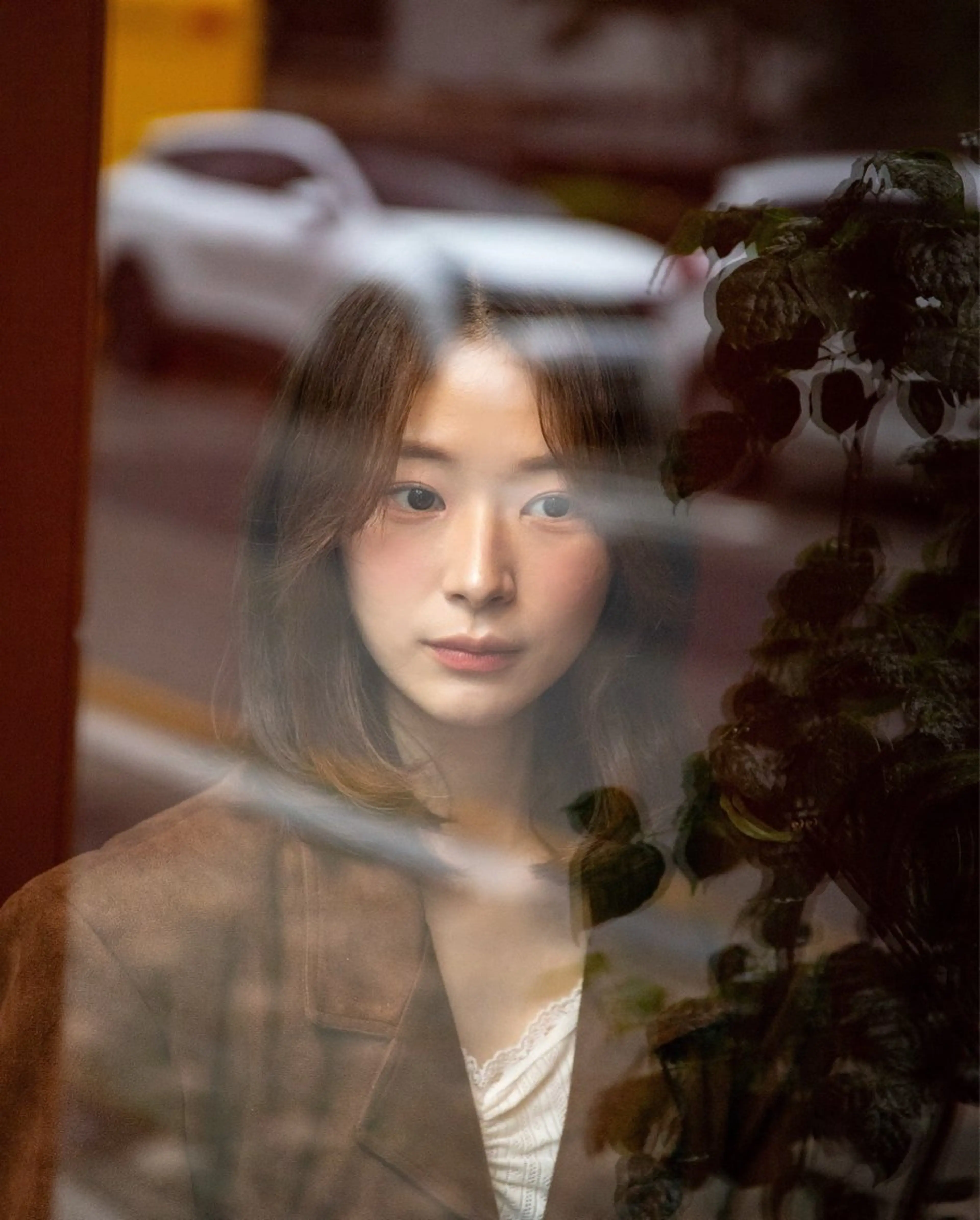 ミディアム ミディアムレイヤー 韓国風ヘア レイヤーカット カット ヘアカラー トリートメント Roi渋谷所属・YUTO 韓国美容師 레이어드컷,단발のヘアスタイル