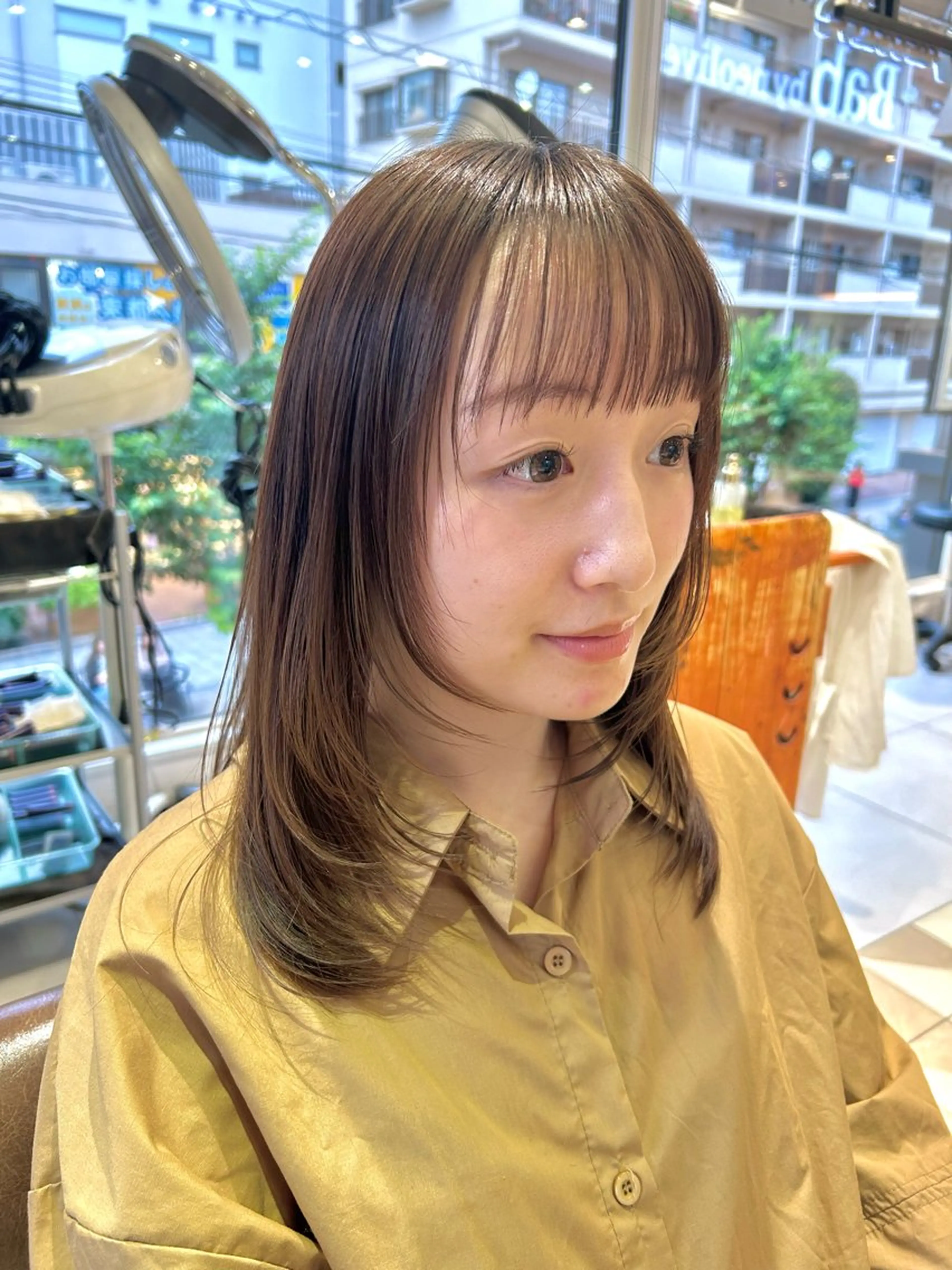 ロング 吉水 彩乃 /ボブ/艶感カラーのヘアスタイル