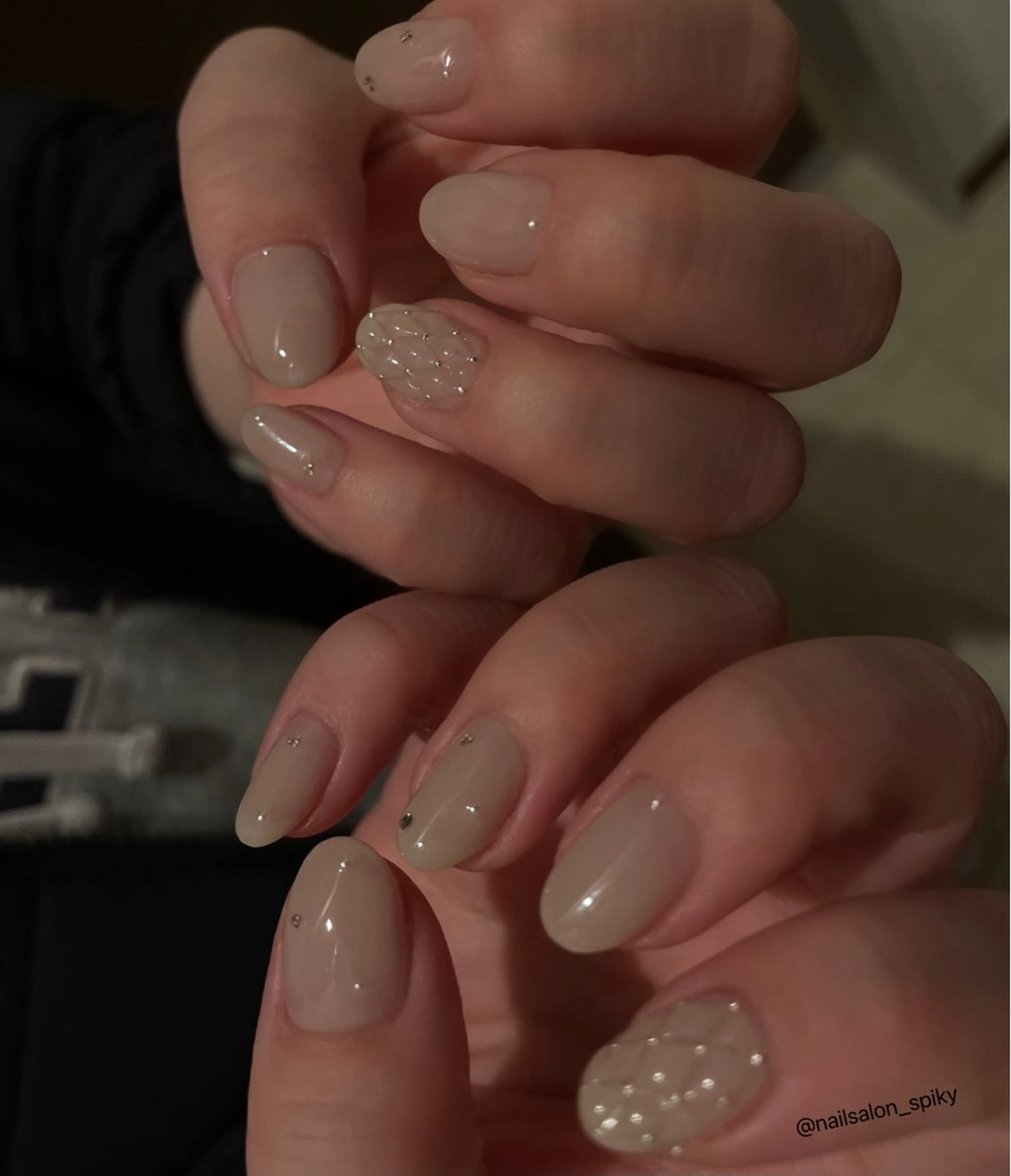 ネイル Spiky とうげ ふうかのネイルデザイン