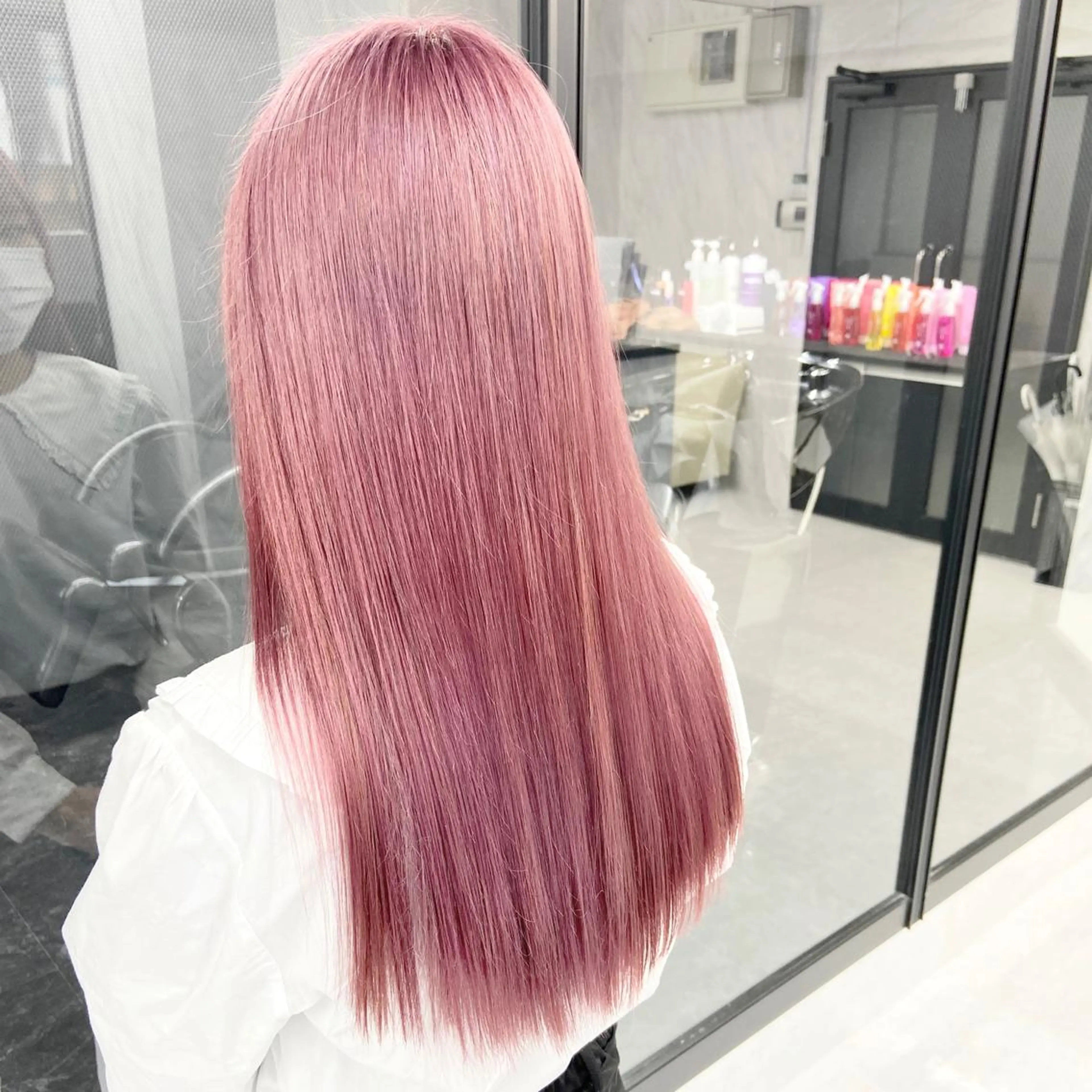 セミロング カラー ハイトーンカラー メンズ特化/ マンツーマン/Ryuのヘアスタイル