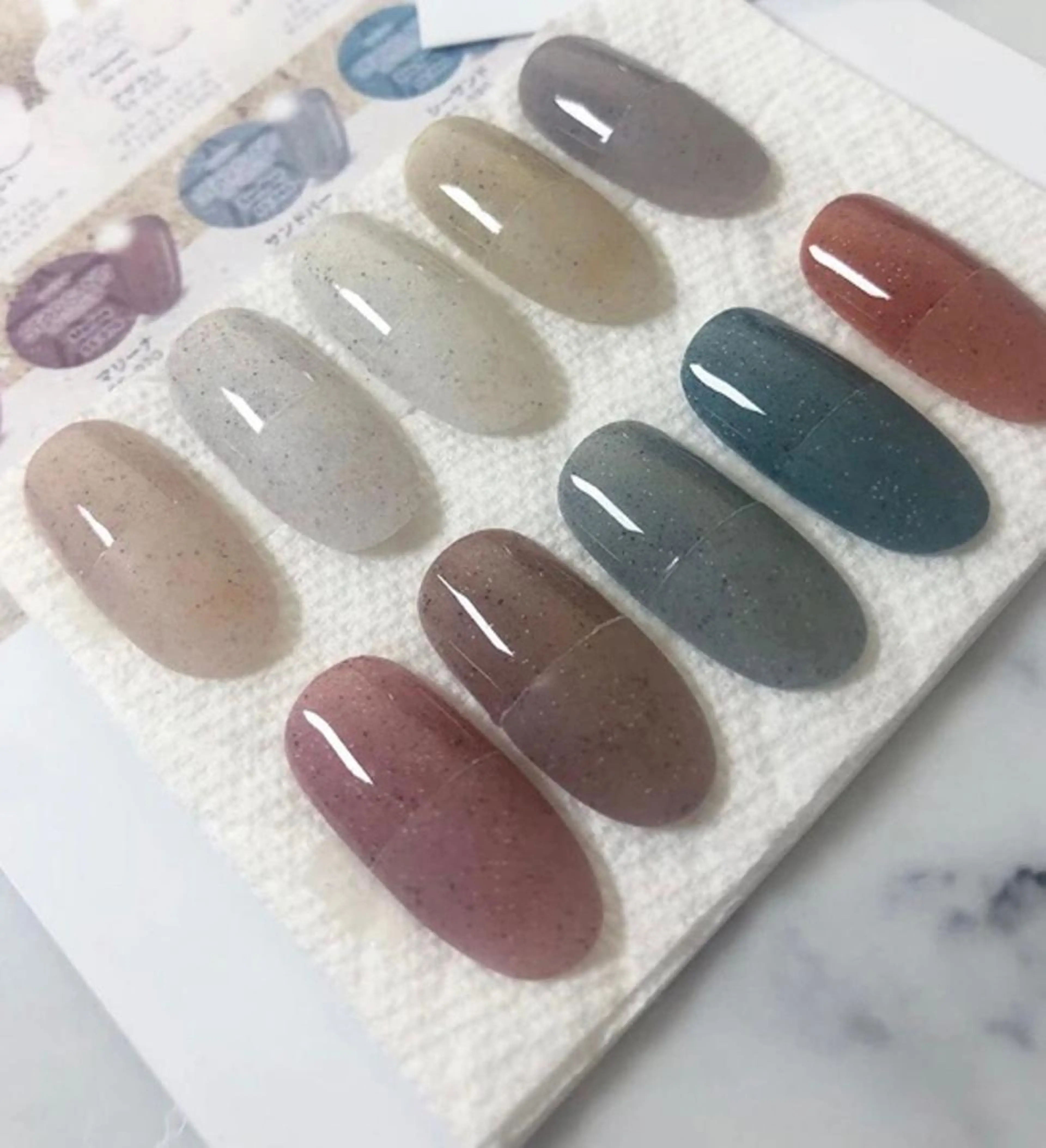 ネイル マットネイル 北浦和 自爪育成ケアのネイルデザイン