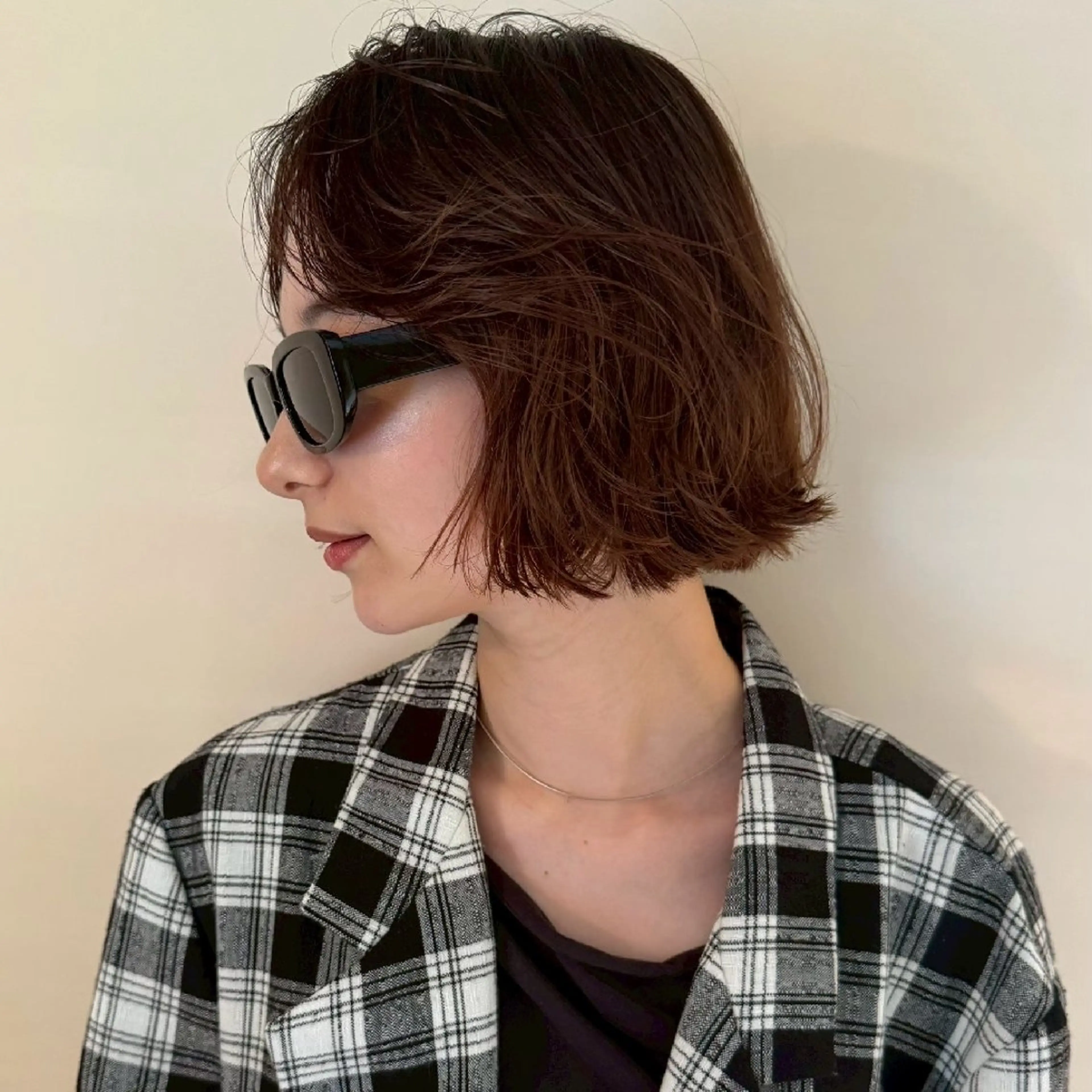 ミディアム カット ヘアカラー トリートメント 川原田麻衣【薬院/平 尾/高宮】透明感🫧のヘアスタイル