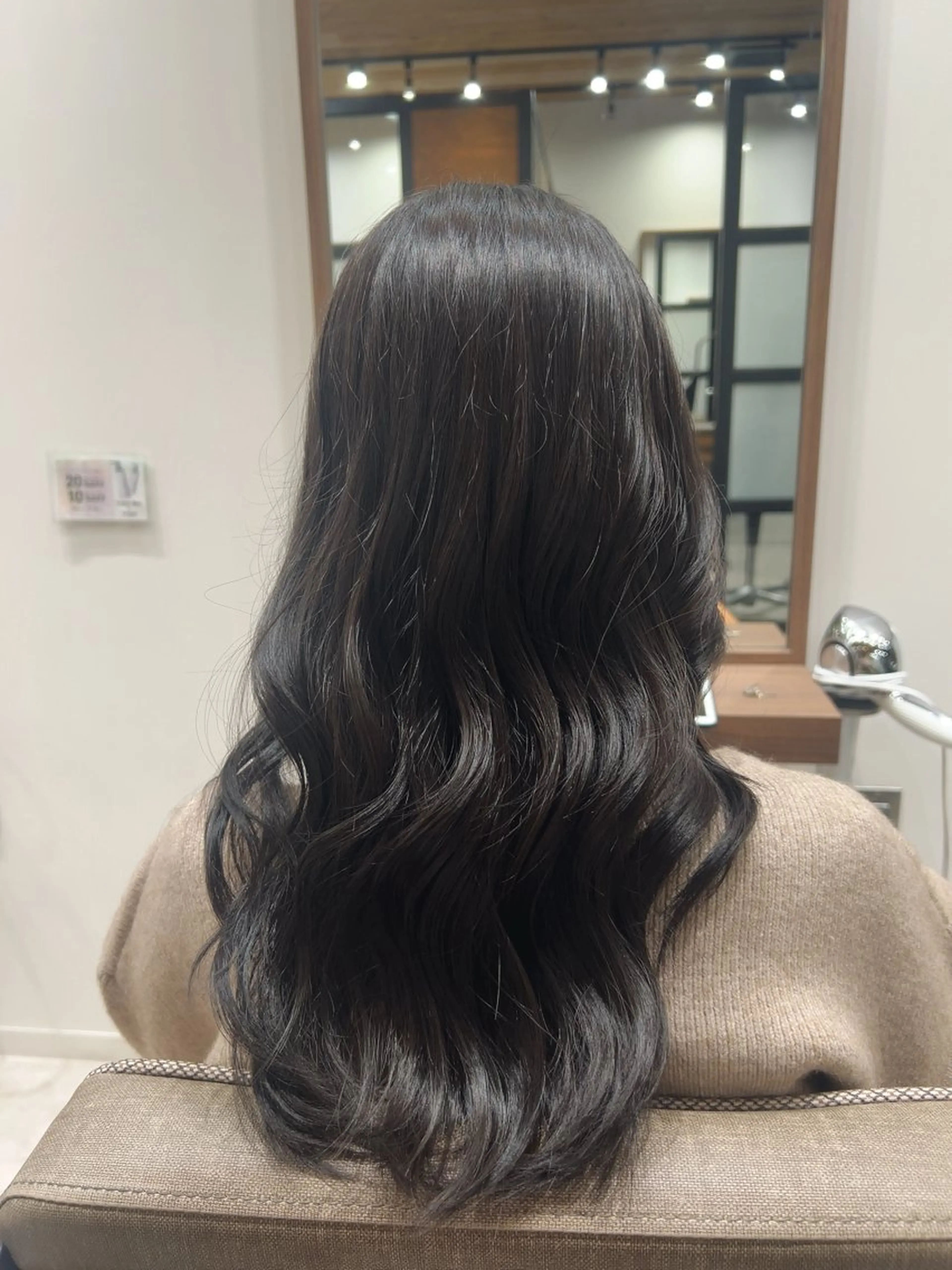 ロング カット ヘアカラー トリートメント レイヤー/韓国/ ハッシュ/高田翼のヘアスタイル