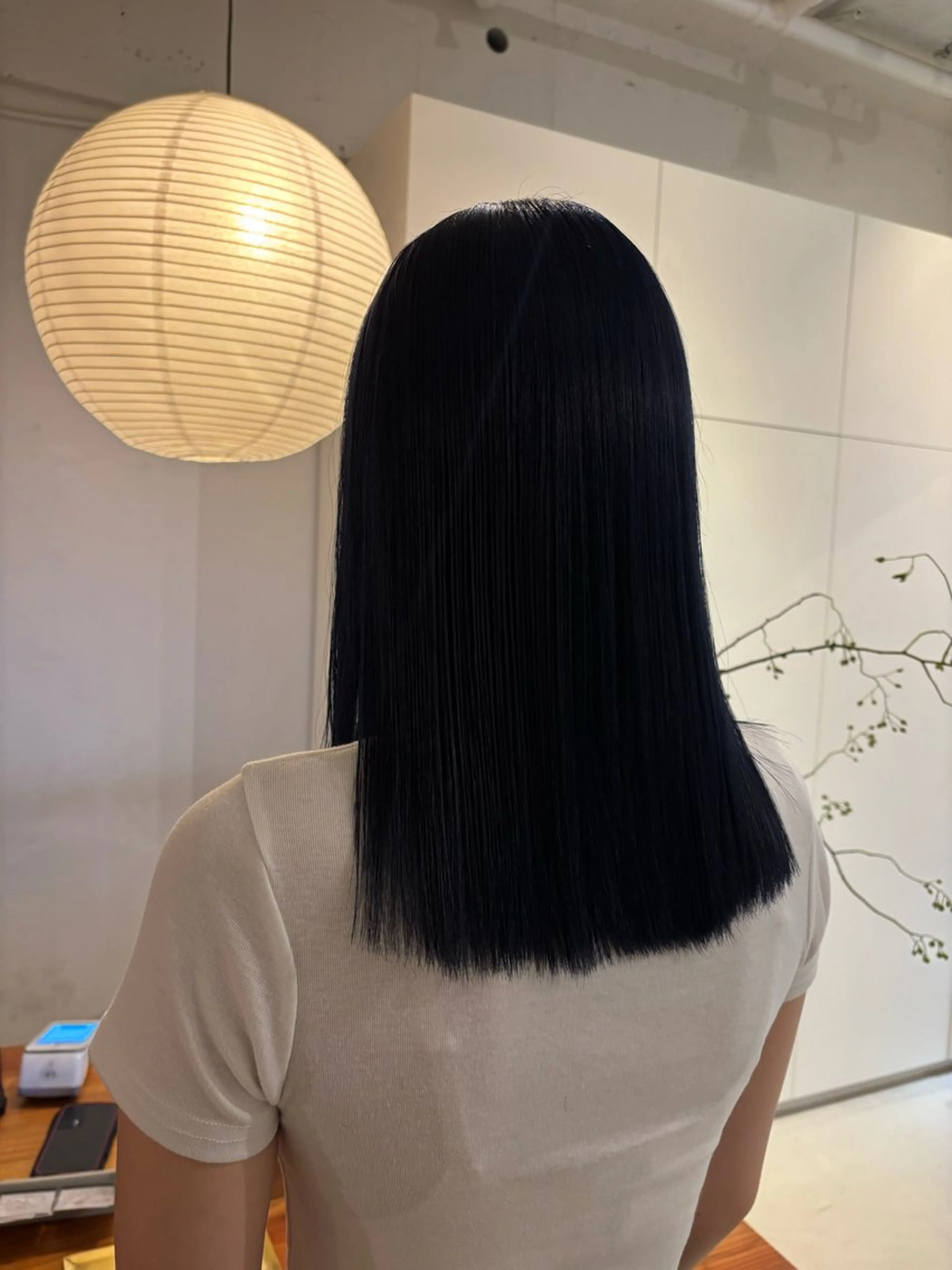 セミロング カラー シルバー ヘアカラー 透明感カラー /Kanon️🫧のヘアスタイル