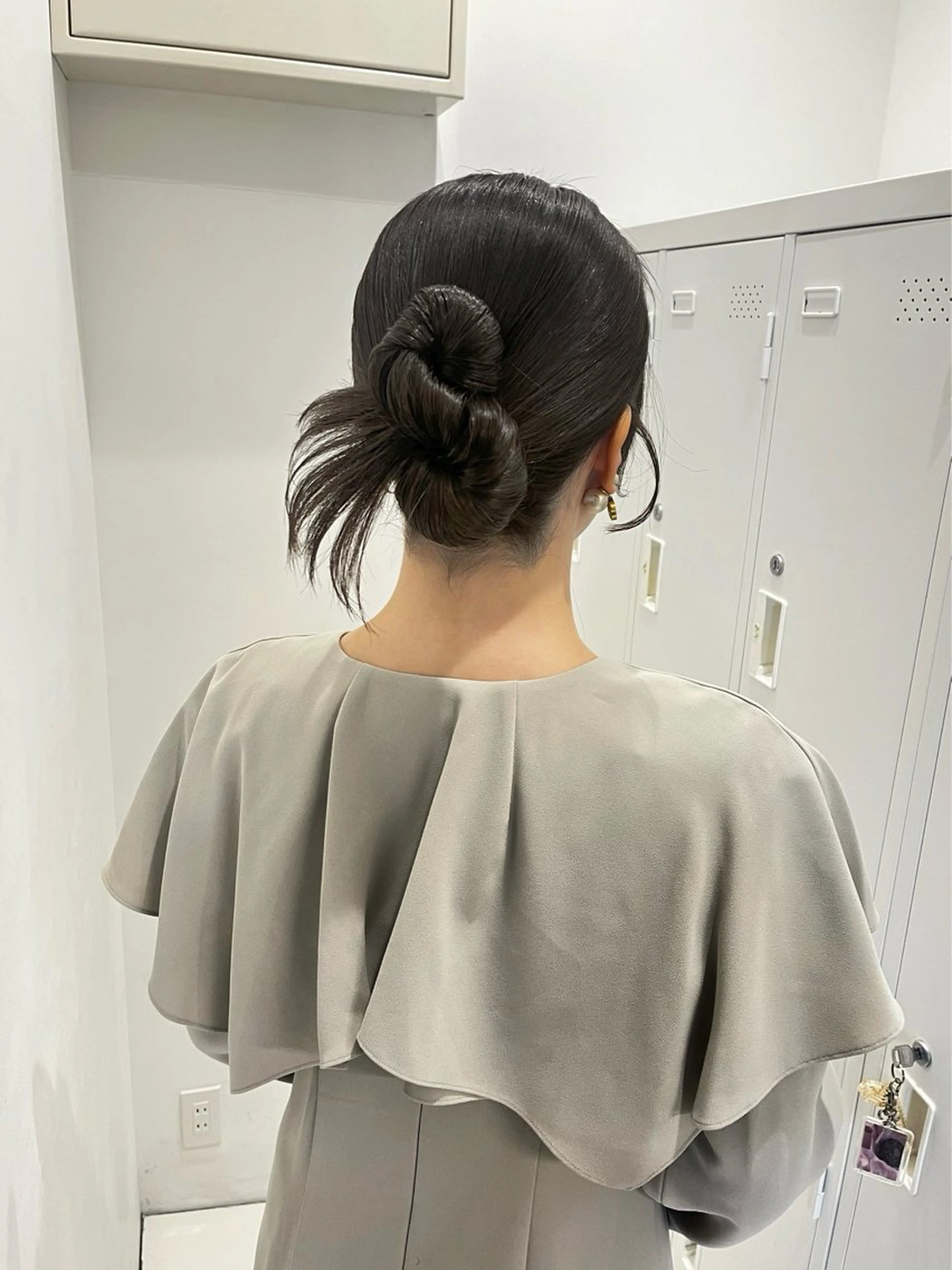 セミロング ヘアアレンジ ヘアセット riko/レイヤー カット/ヘアセットのヘアスタイル