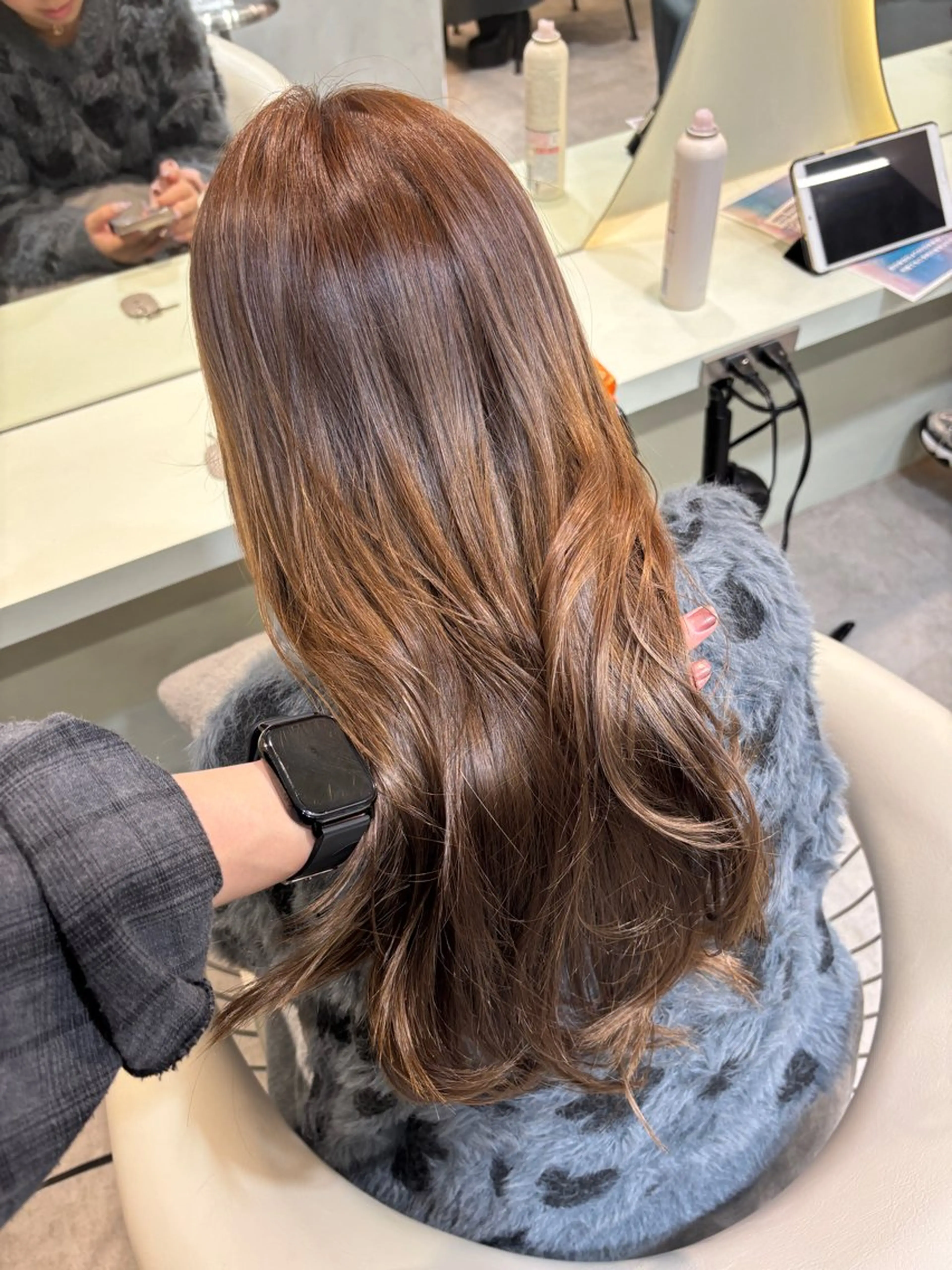 ロング カラー ヘアカラー 大宮/髪質改善/艶感 カラー🫧堀米 直生のヘアスタイル