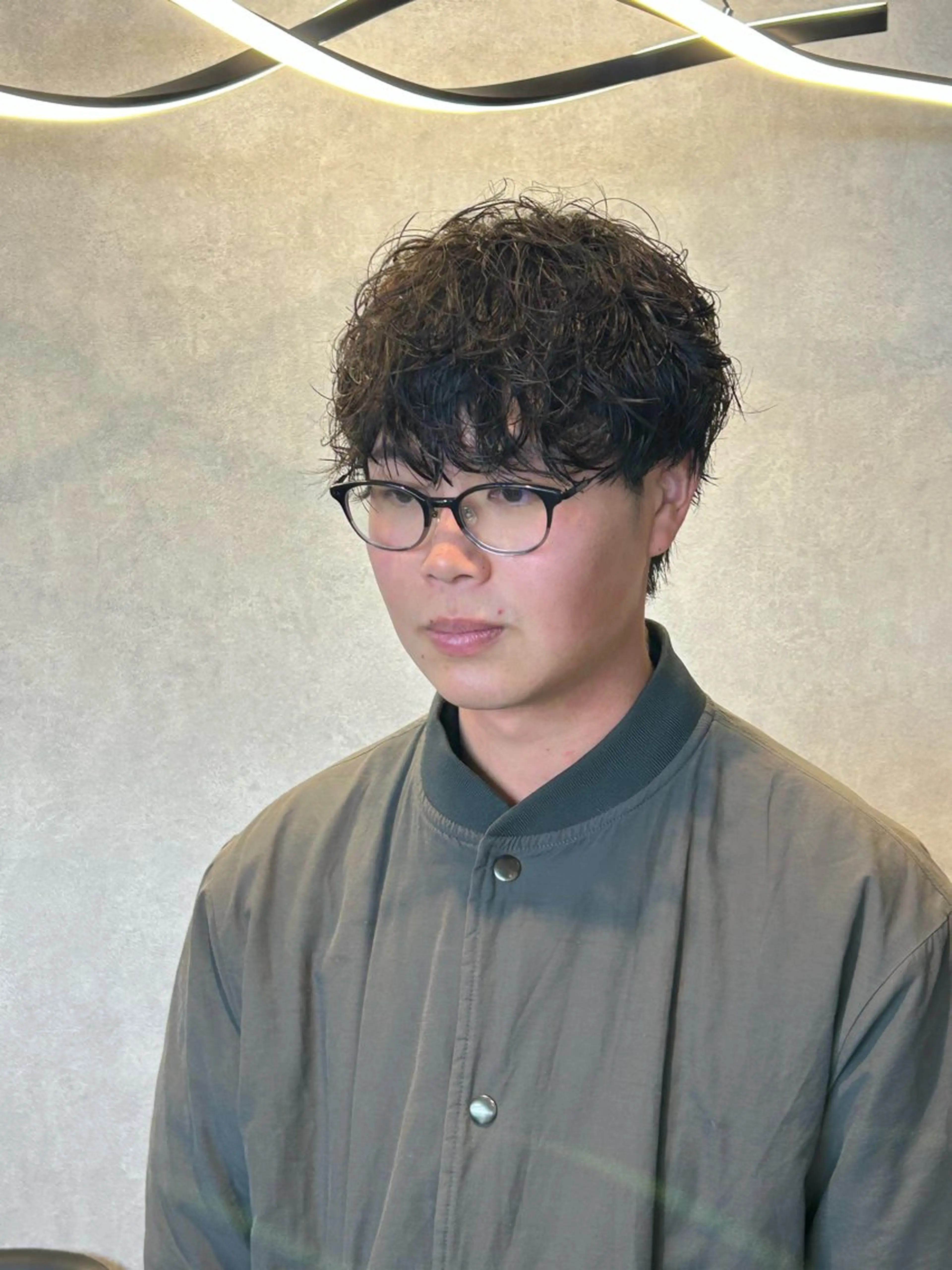 ショート カラー パーマ メンズ キッズ 【メンズ特化】 りょうま🔥のヘアスタイル