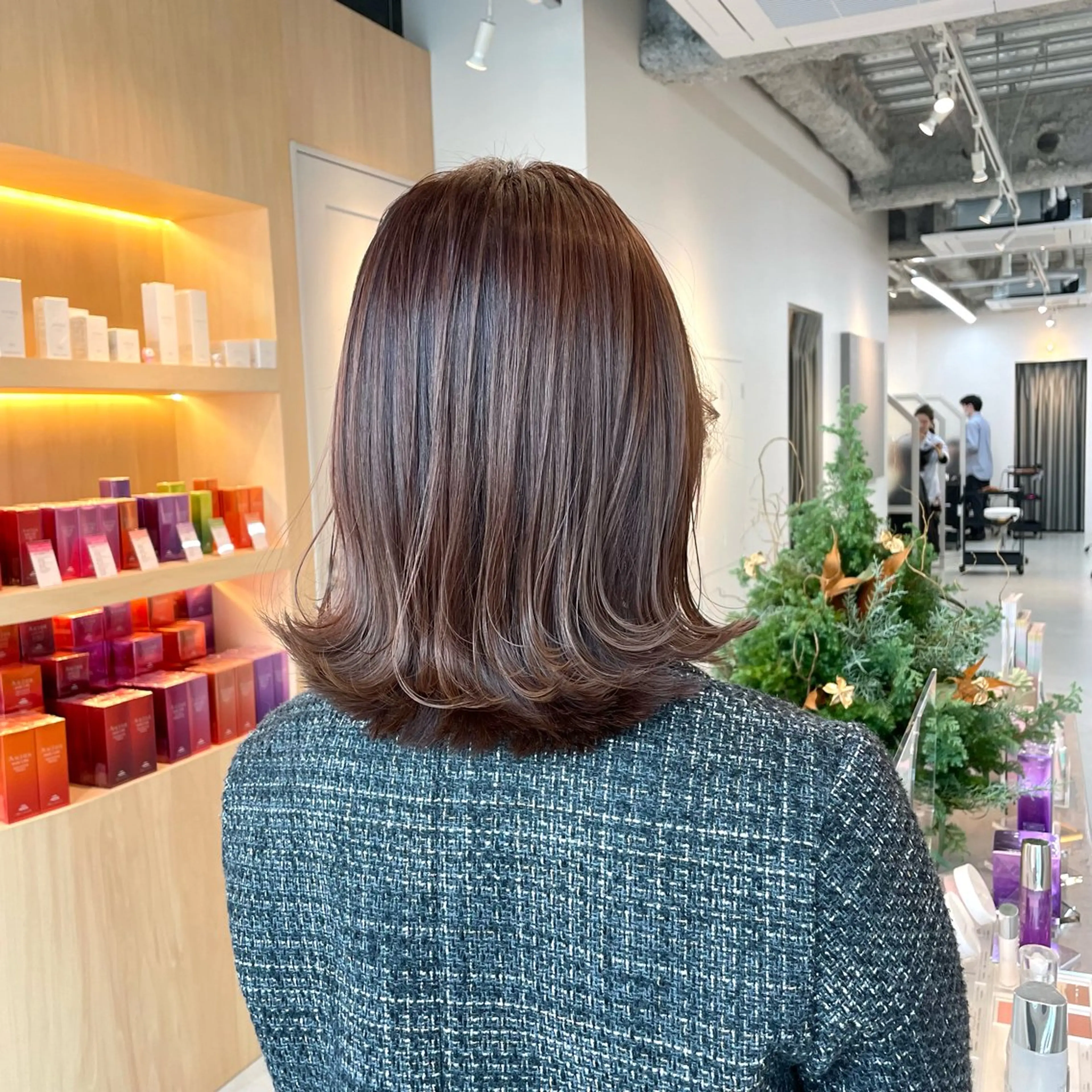 【人気No3】透明感カラー＋Aujua4step　￥12650→￥9350 SB込みの写真