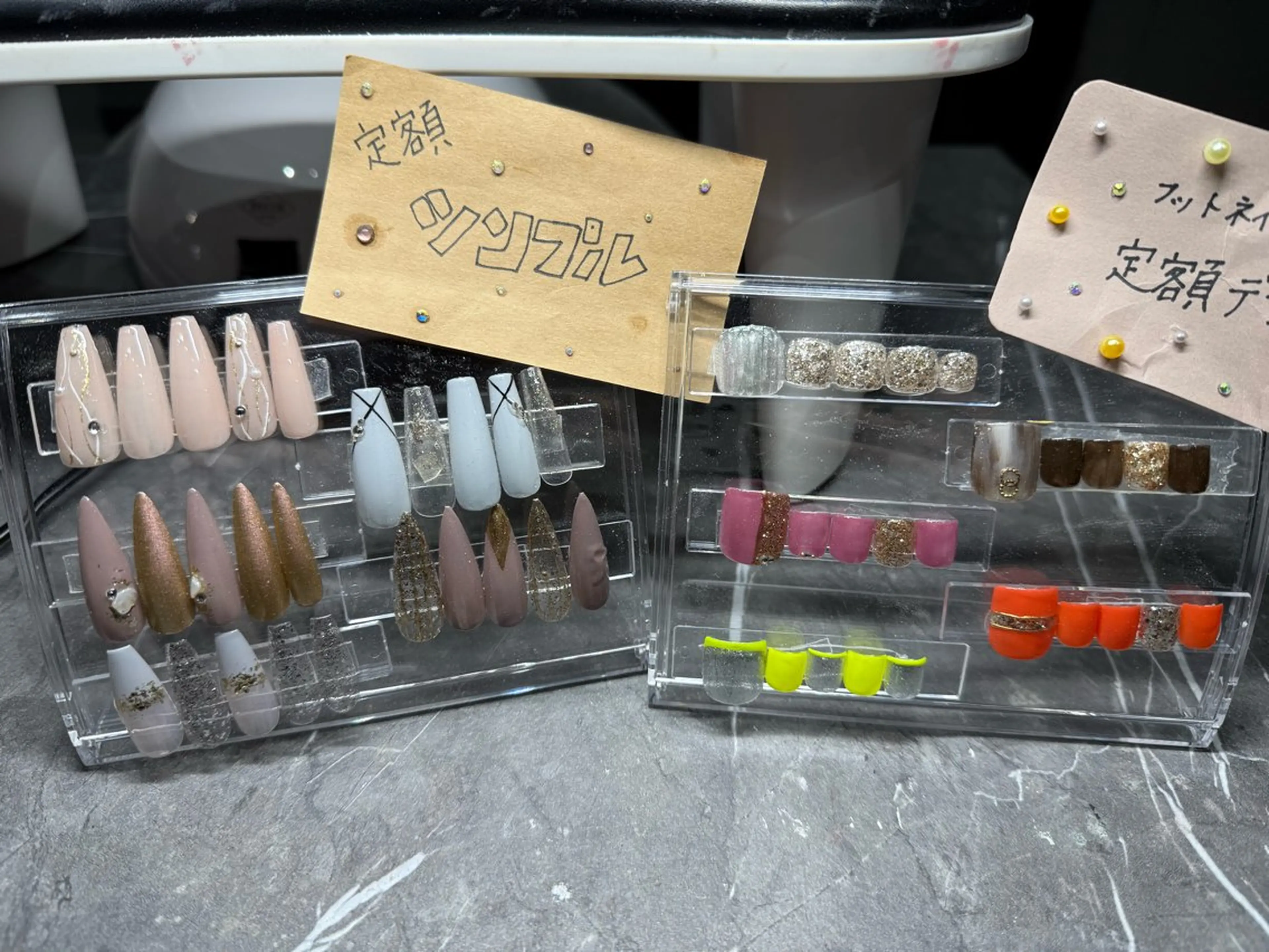 ネイル フットネイル ハンドネイル WINK DOLL RIANのネイルデザイン