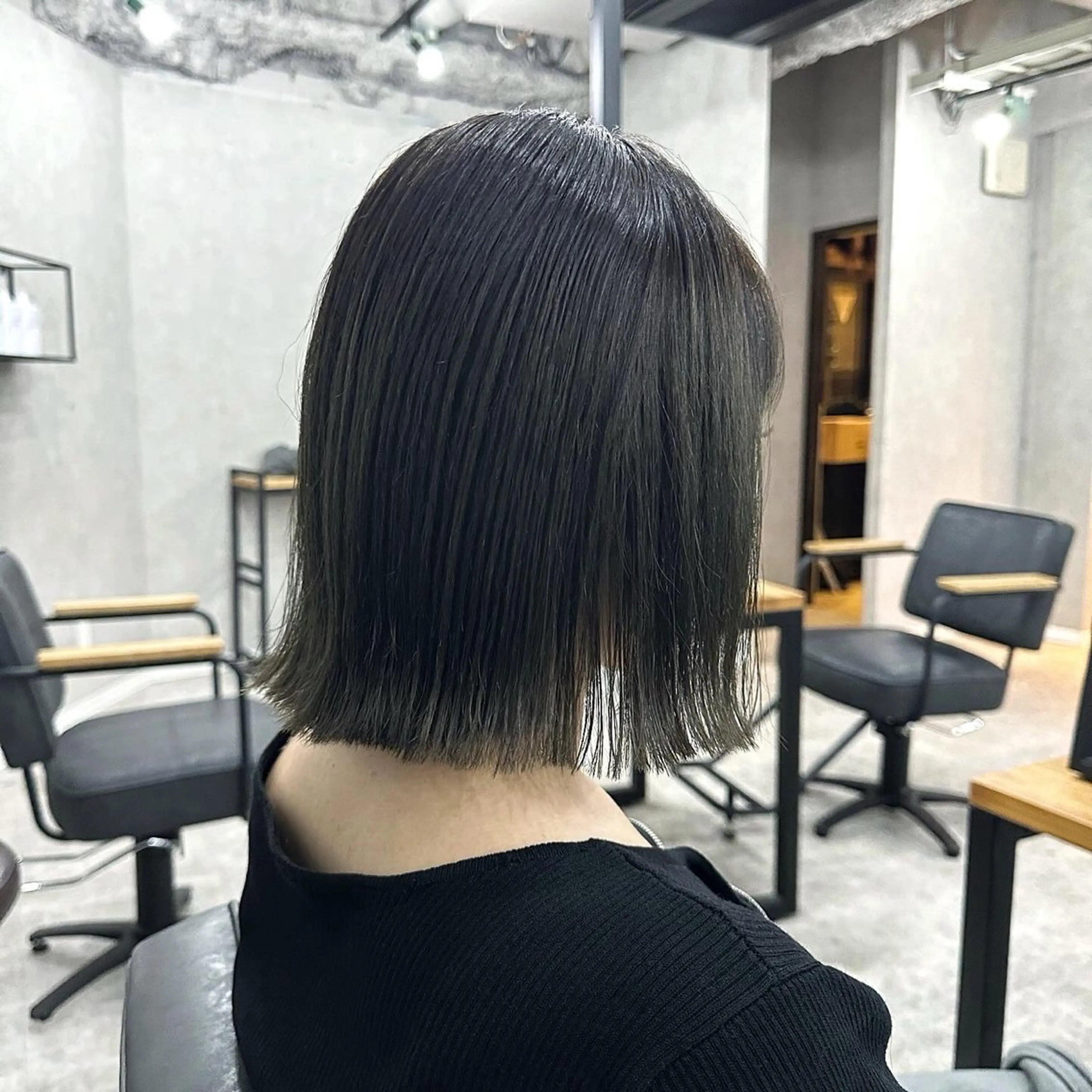 ミディアム カラー トリートメント カット ハイトーン✨髪質 改善🫧RYOのヘアスタイル