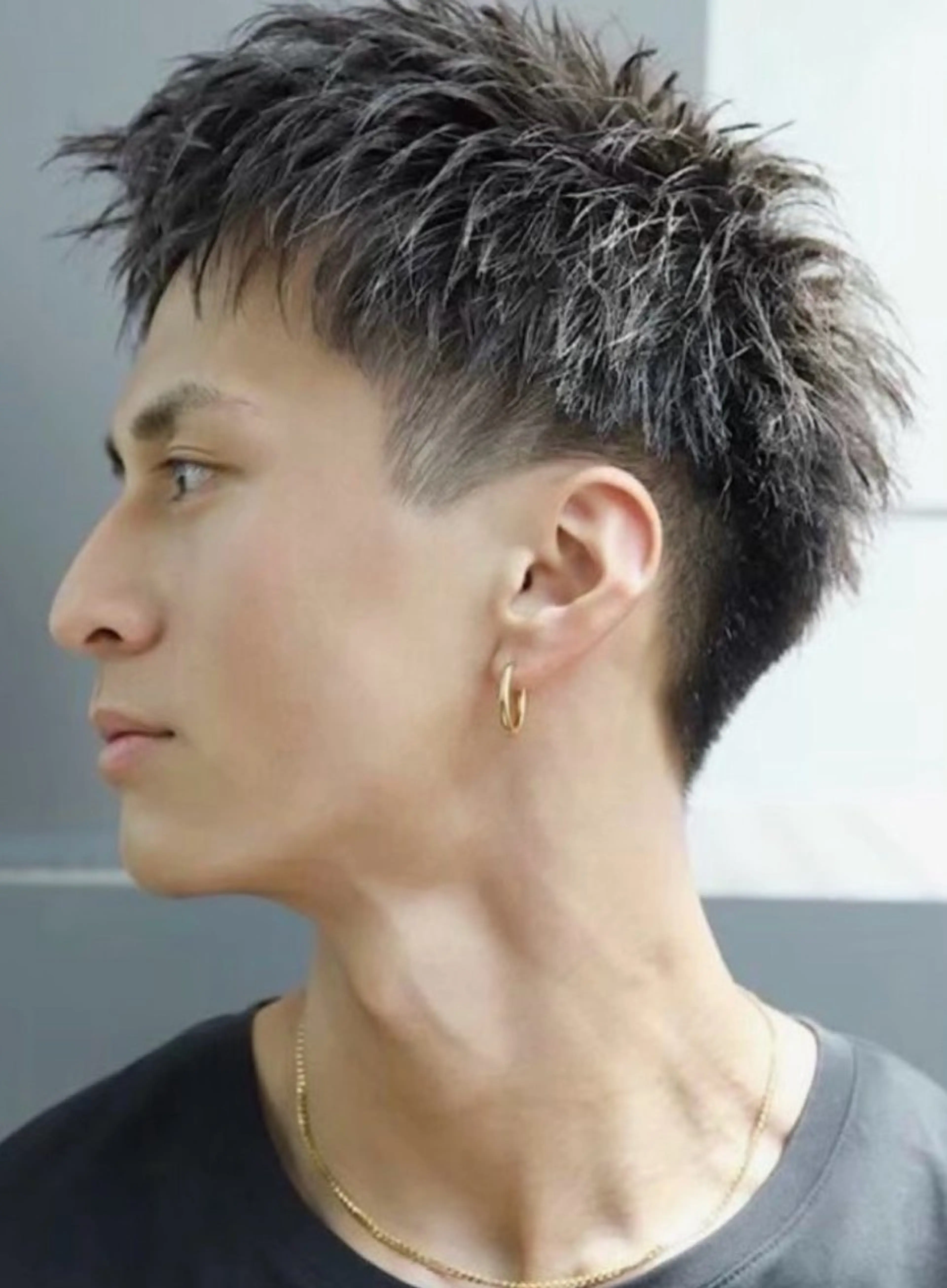 【ツーブロベリーショート】カットモデルの写真