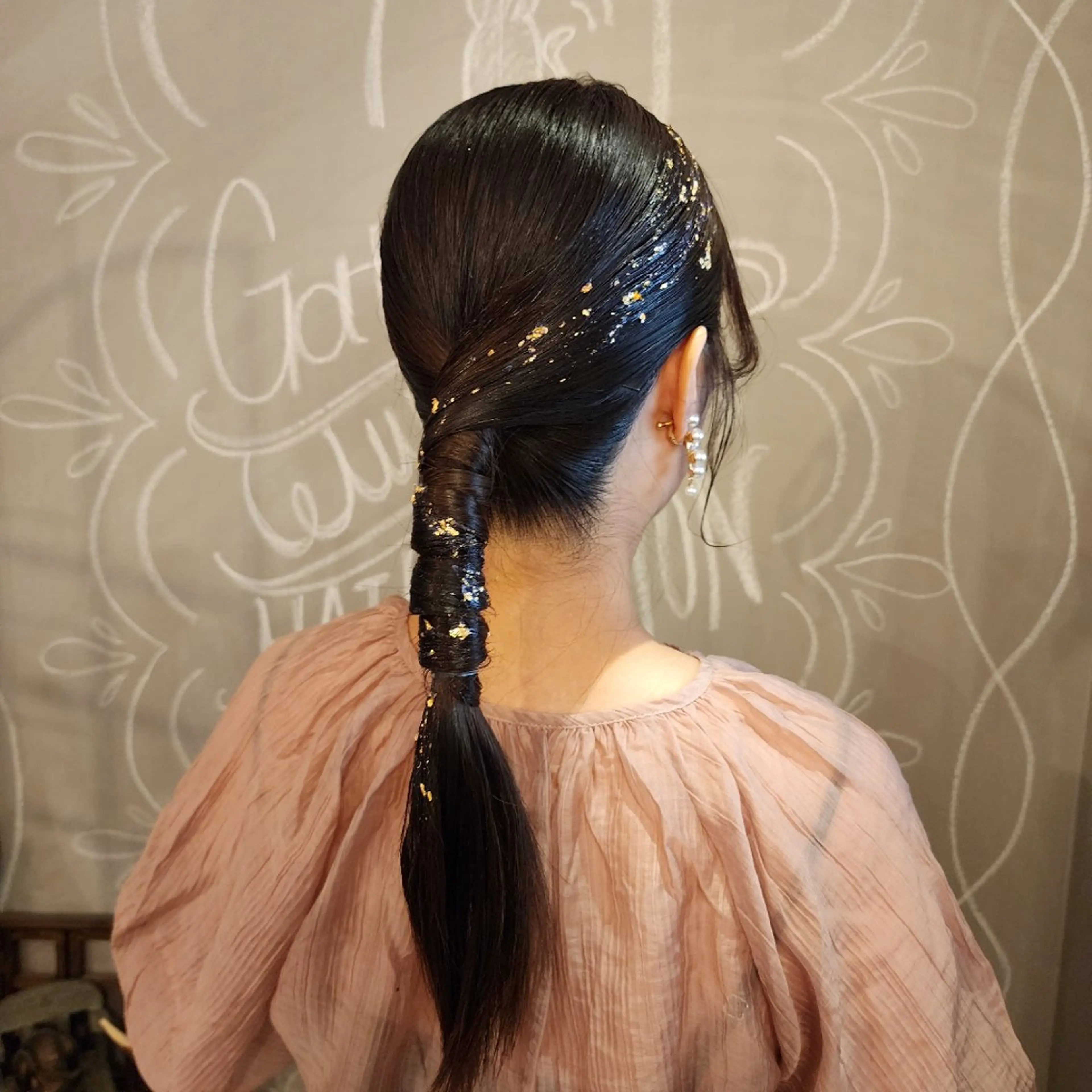 ヘアアレンジ セミロング ESTELA... OHARA のヘアスタイル