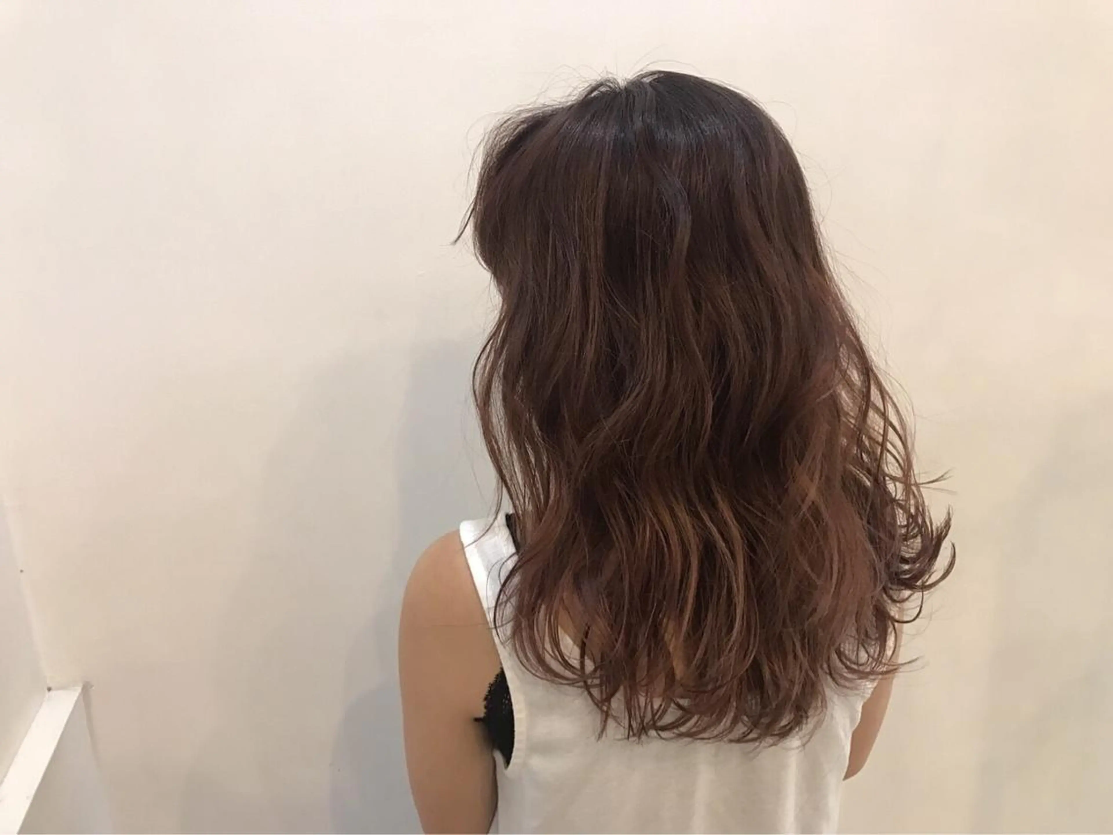 セミロング カット ヘアカラー トリートメント ✨✨髪質改善美容師 りゅーじ🦔🦔のヘアスタイル