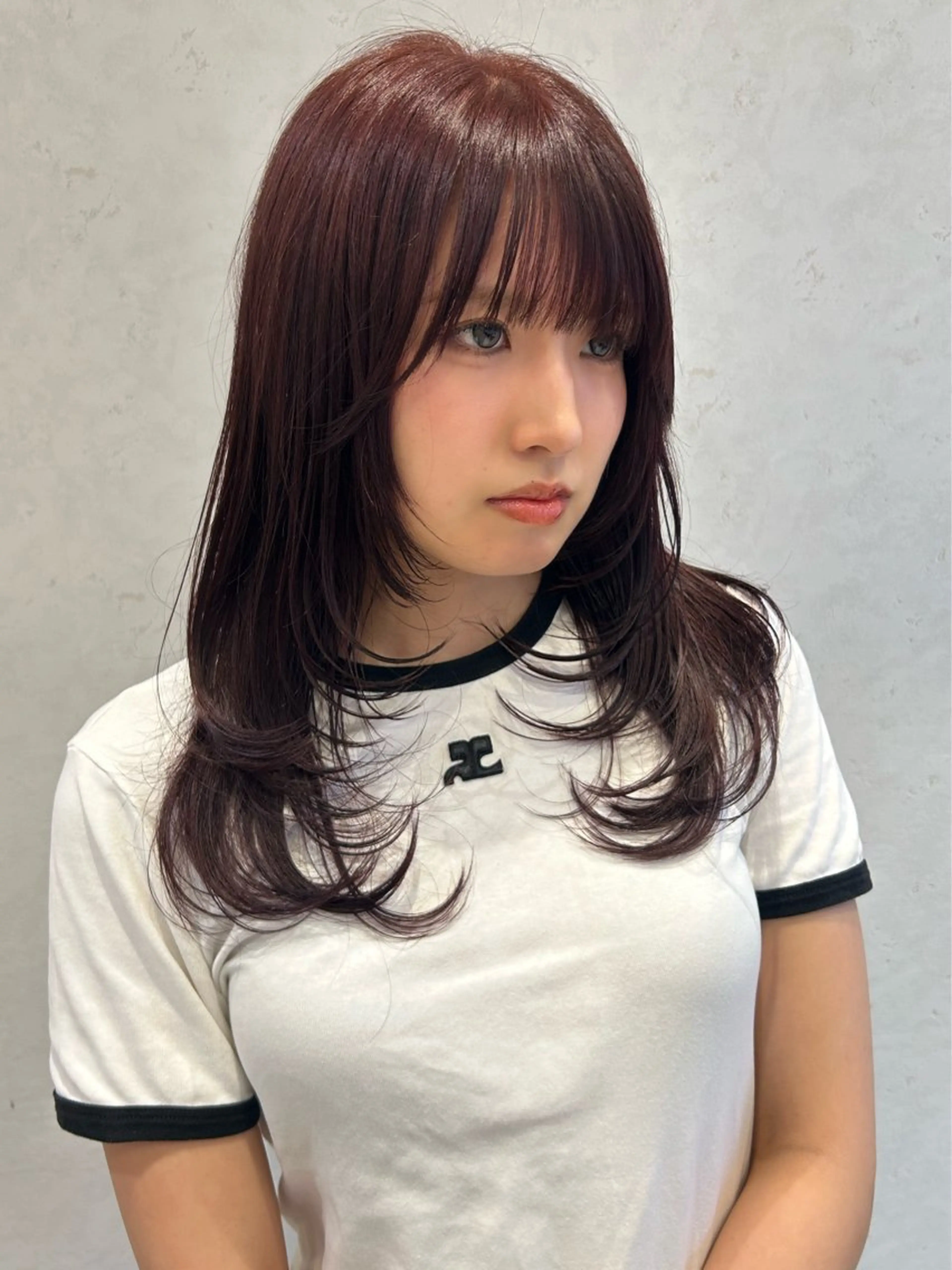 ロング カラー カット インナーカラー ／レイヤー🦋ルイのヘアスタイル