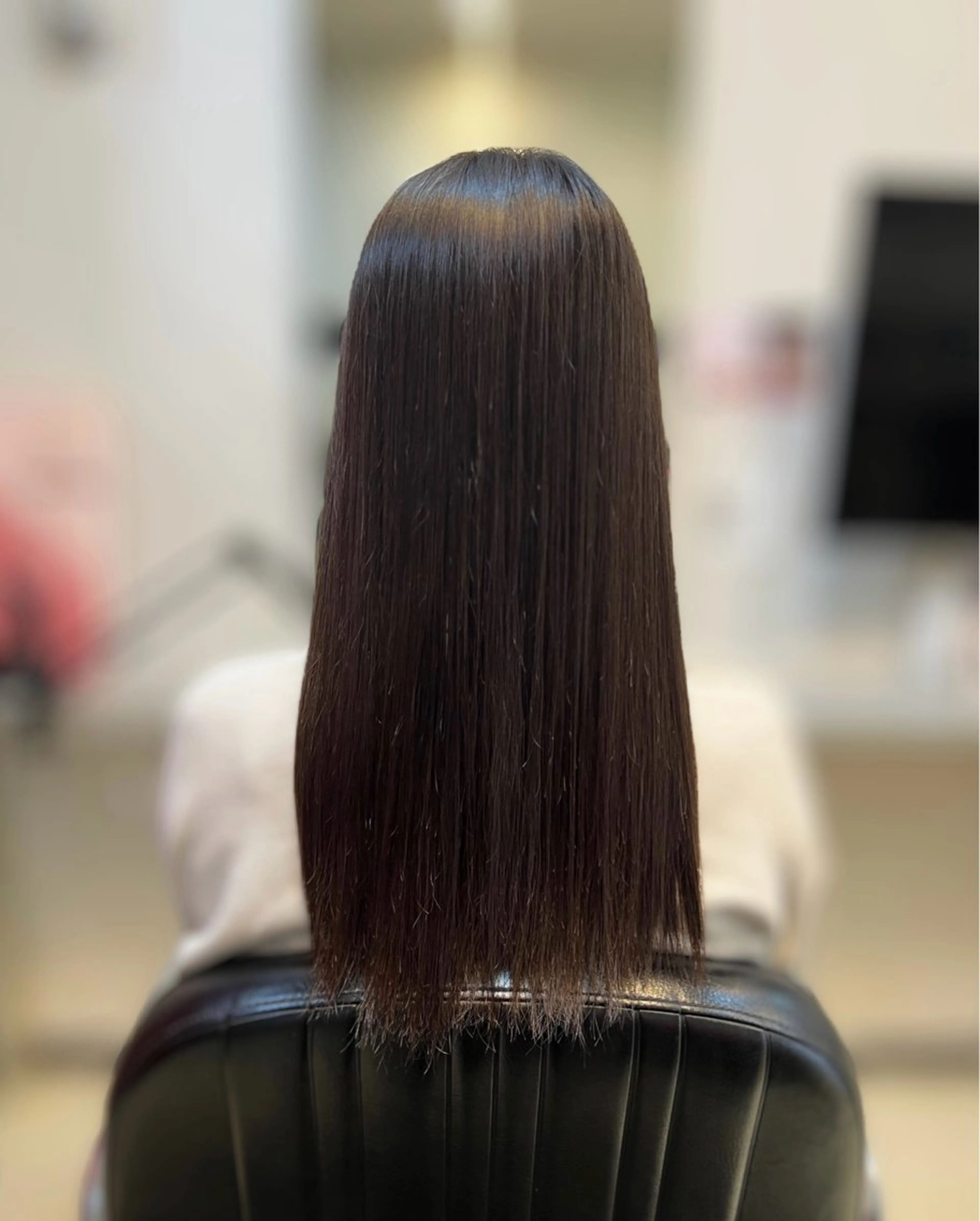 ロング カット 縮毛矯正 土岐 泰廣のヘアスタイル