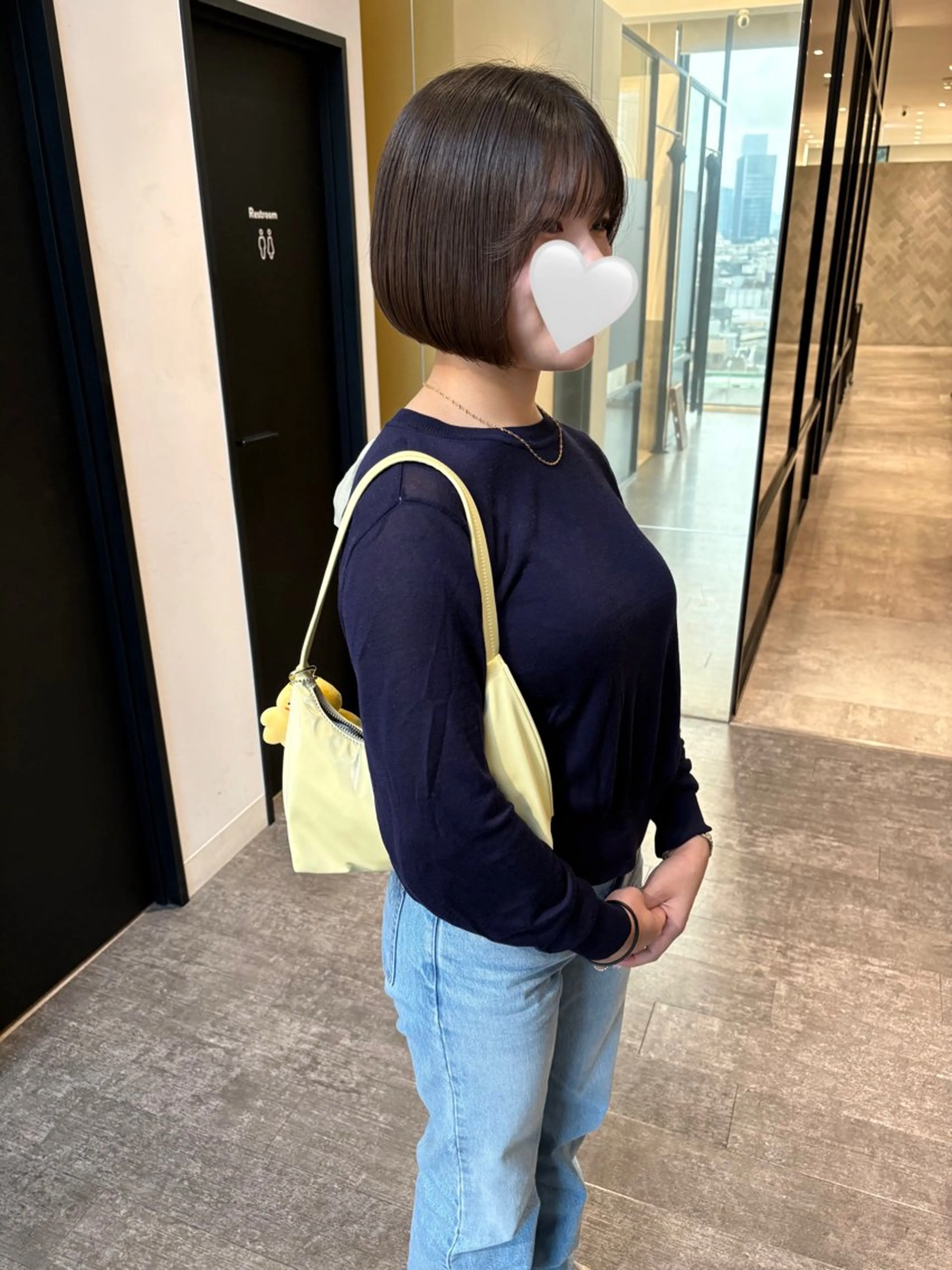 ショート 顔周りカット 似合わせカット カット mao | 柔らか艶カラー🫧のヘアスタイル