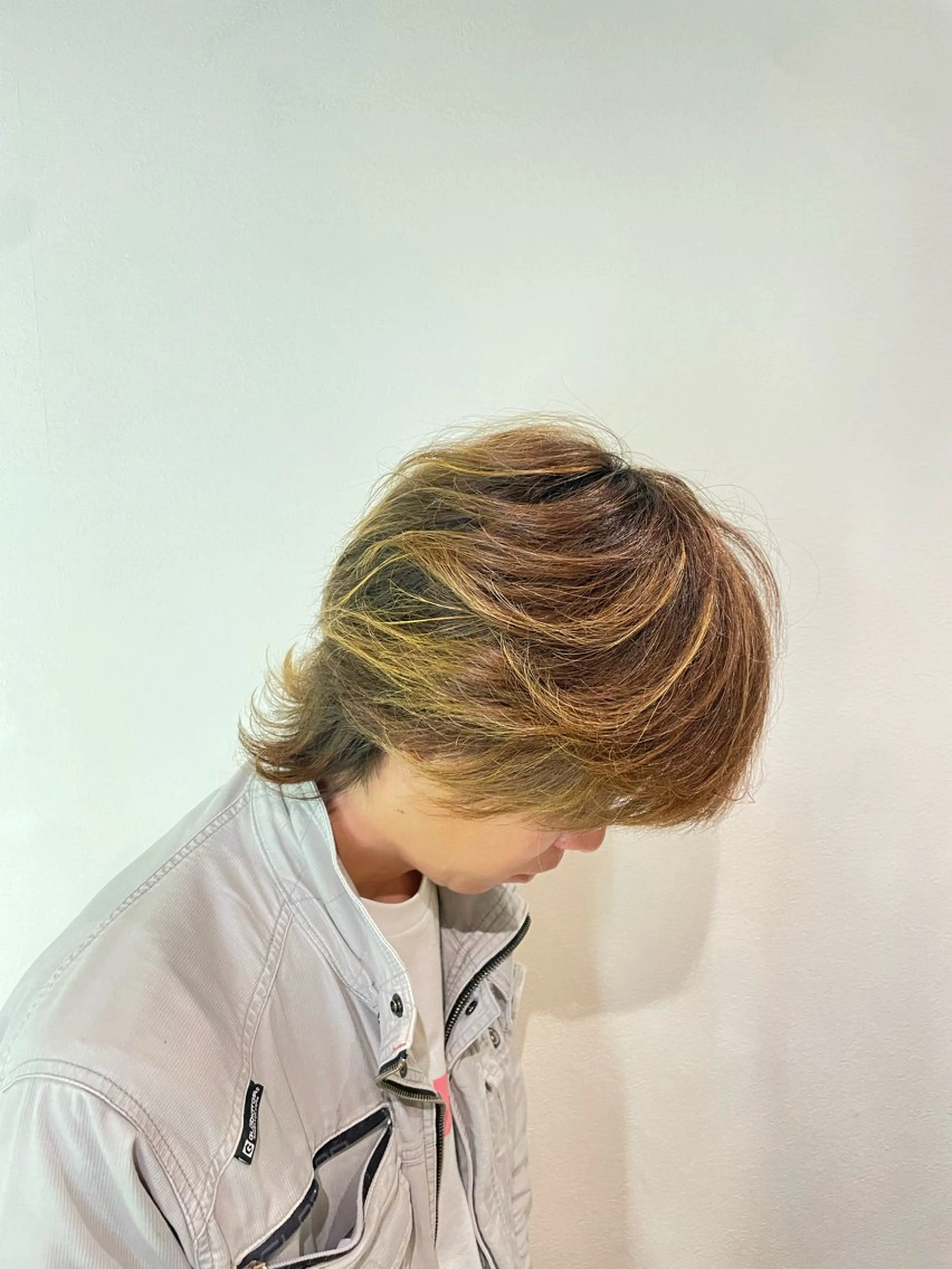 メンズ メンズハイライト ヘアカラー add-Lamp hair所属・シュリ /岐阜のヘアスタイル