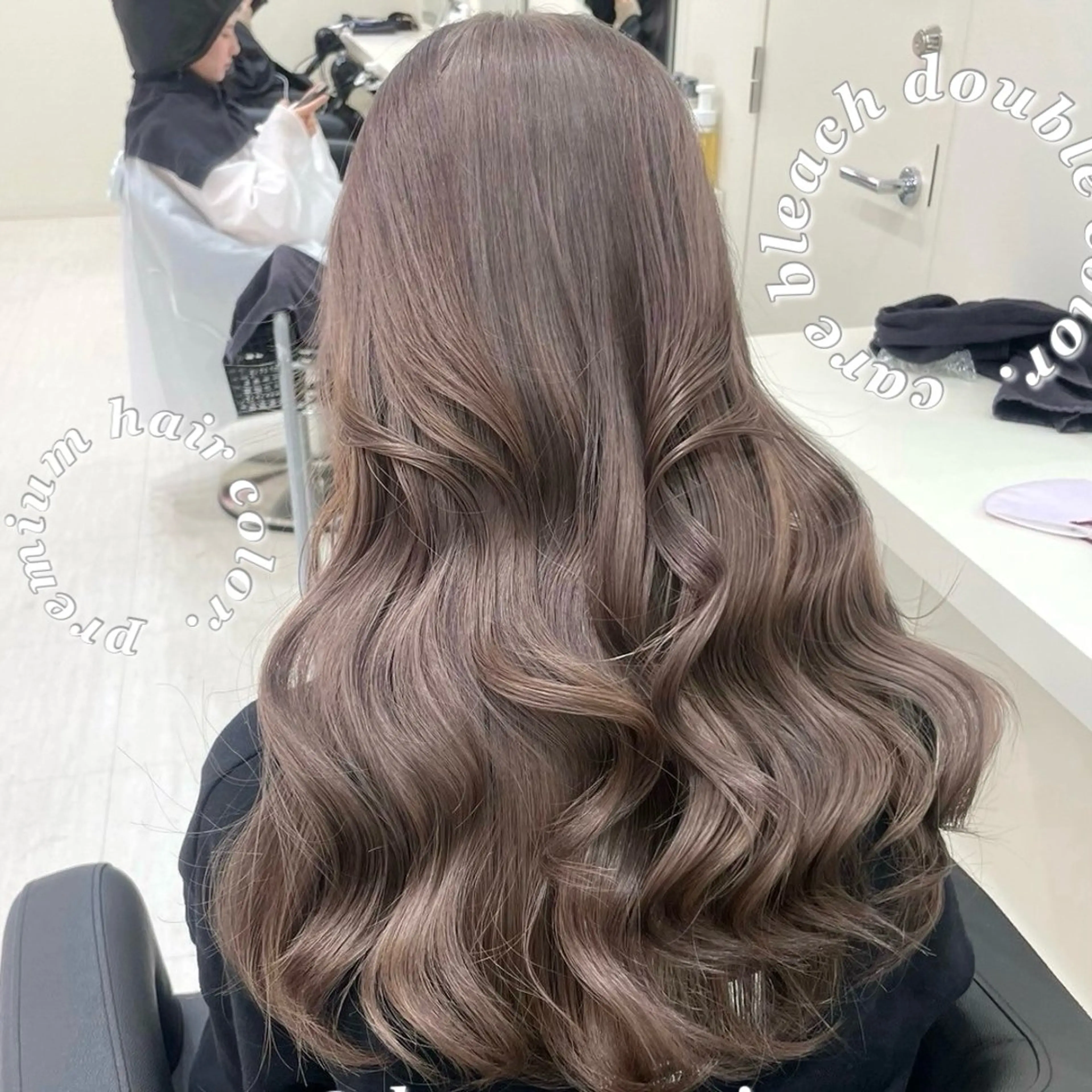 【学生限定🛍️🪄】ブリーチなしダブルカラー➕オリジナルトリートメント🫧　5500円💖の写真