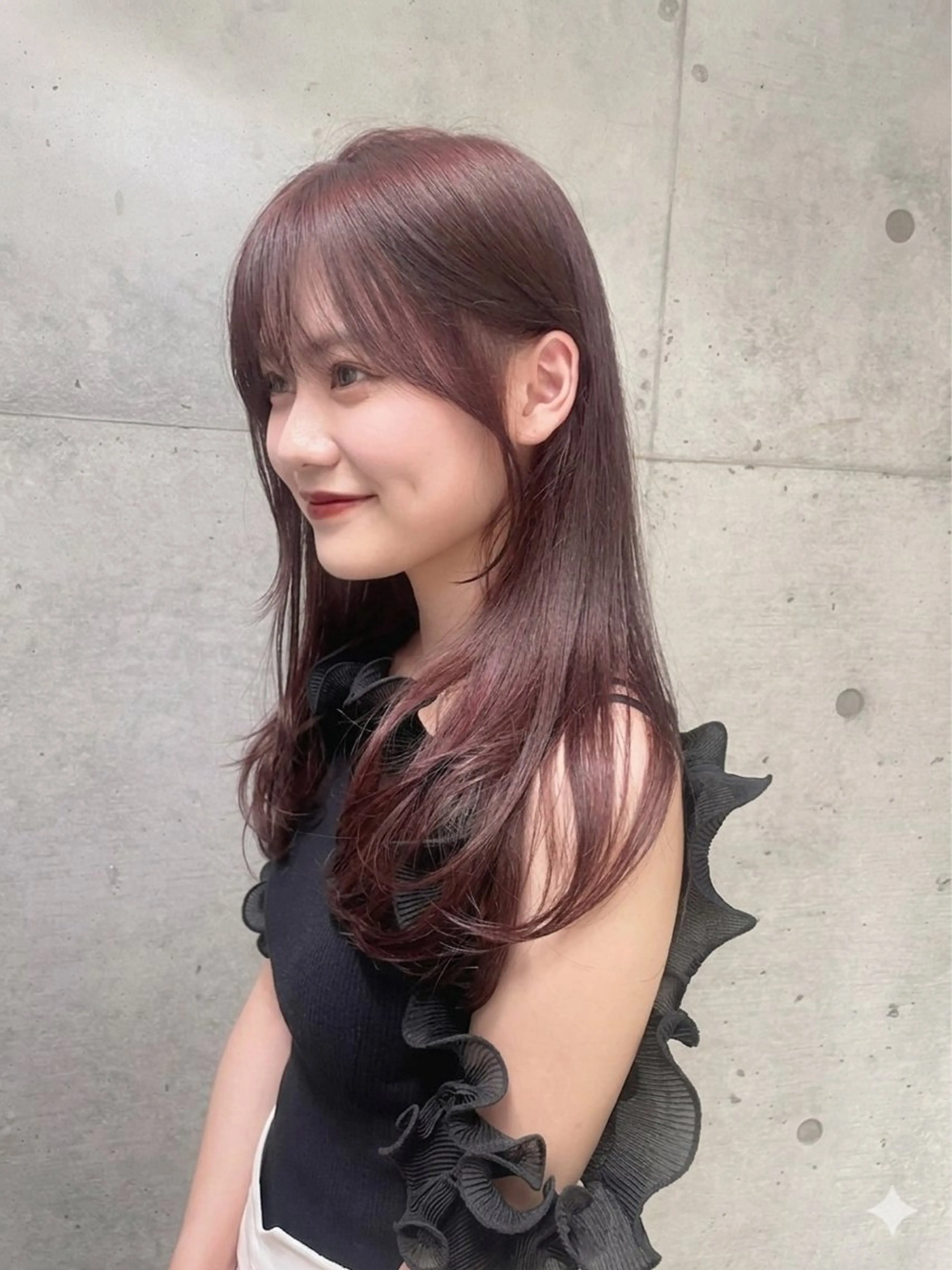 カラー 竹下 柊也のヘアスタイル