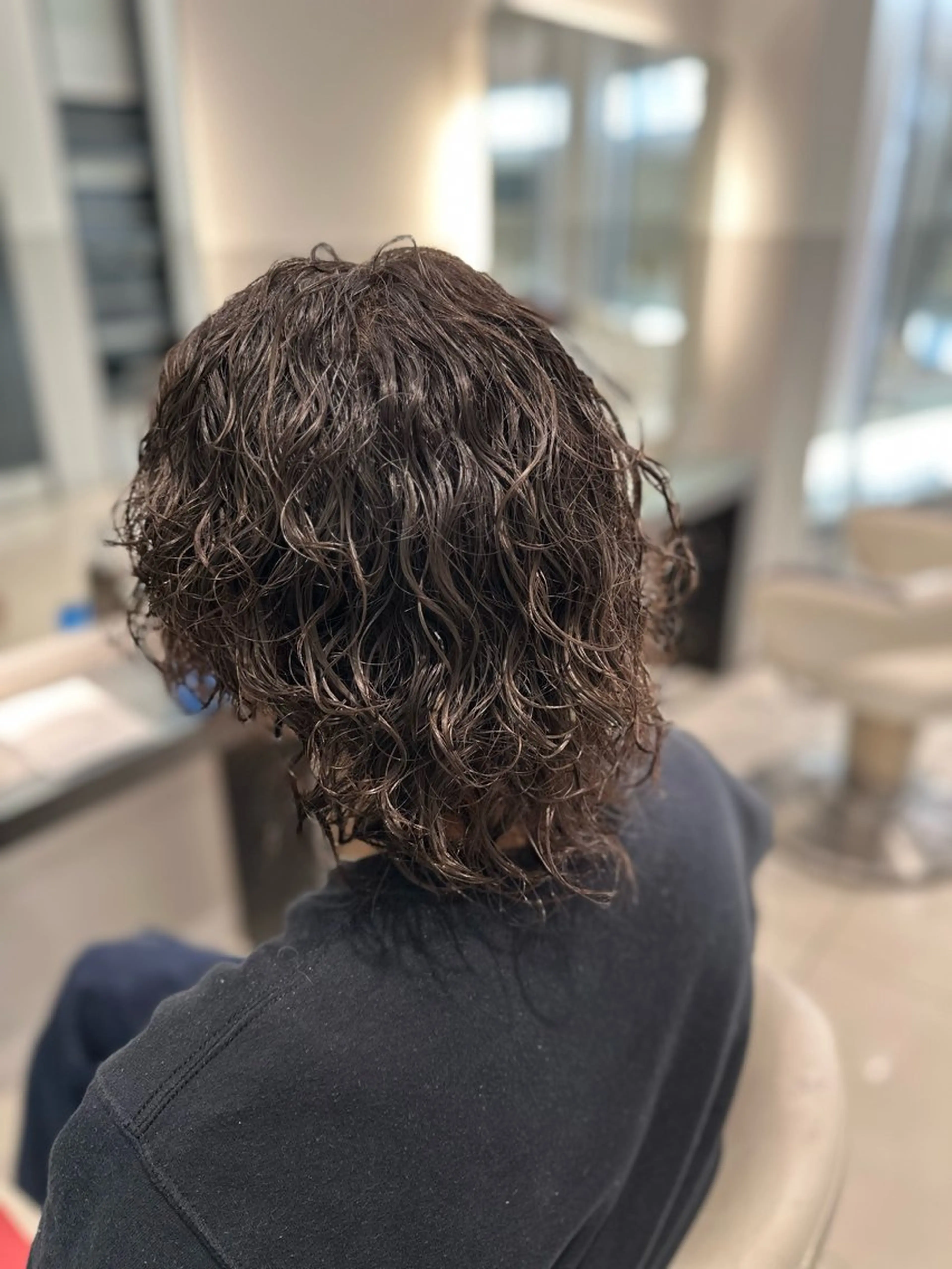 パーマ メンズ メンズパーマ スパイラルパーマ カット パーマ 花野 郁登のヘアスタイル