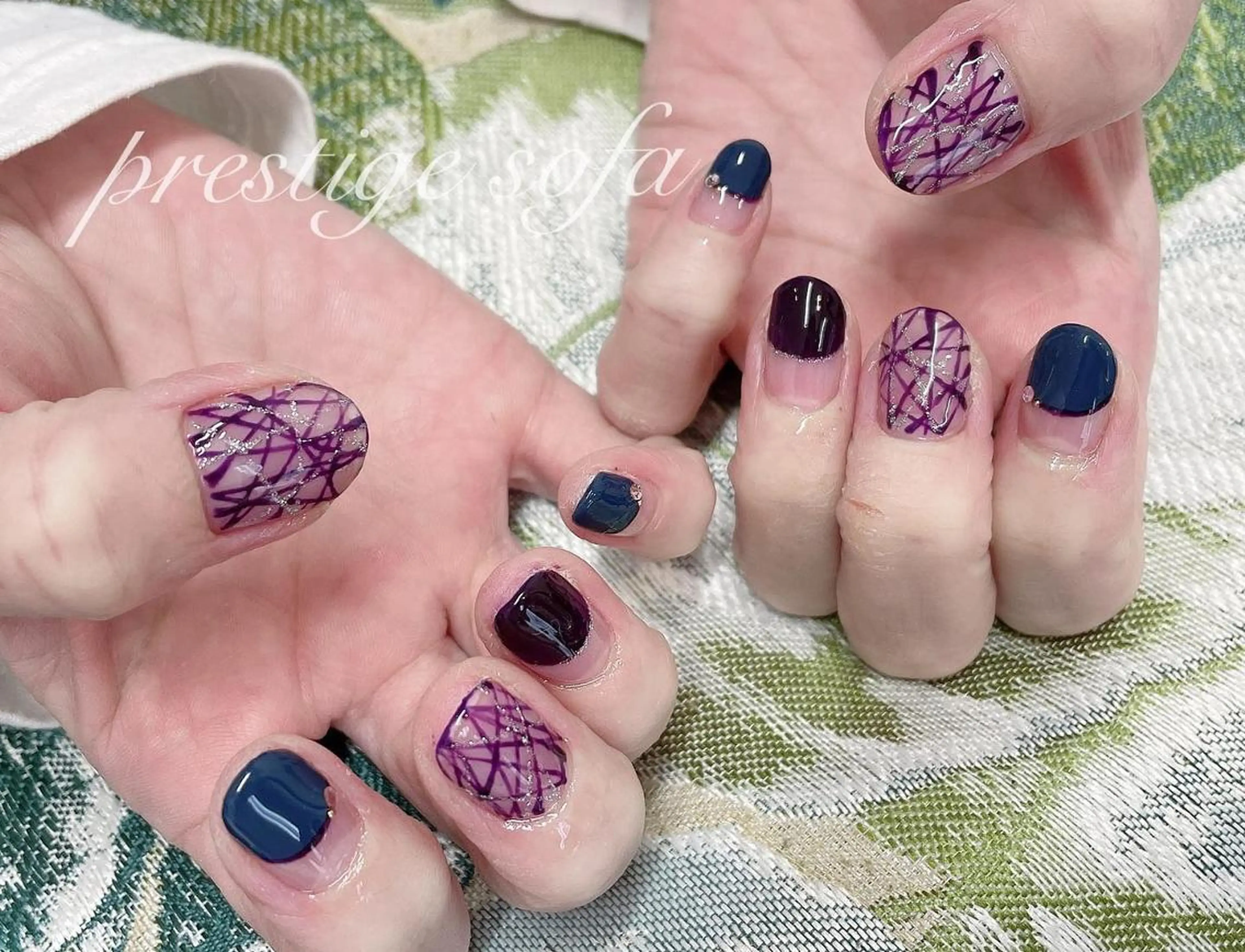 ネイル マツエク・マツパ まつげパーマ ボリュームラッシュ ジェルネイル 持ち込み ニュアンスネイル 髙橋 敦子のネイルデザイン