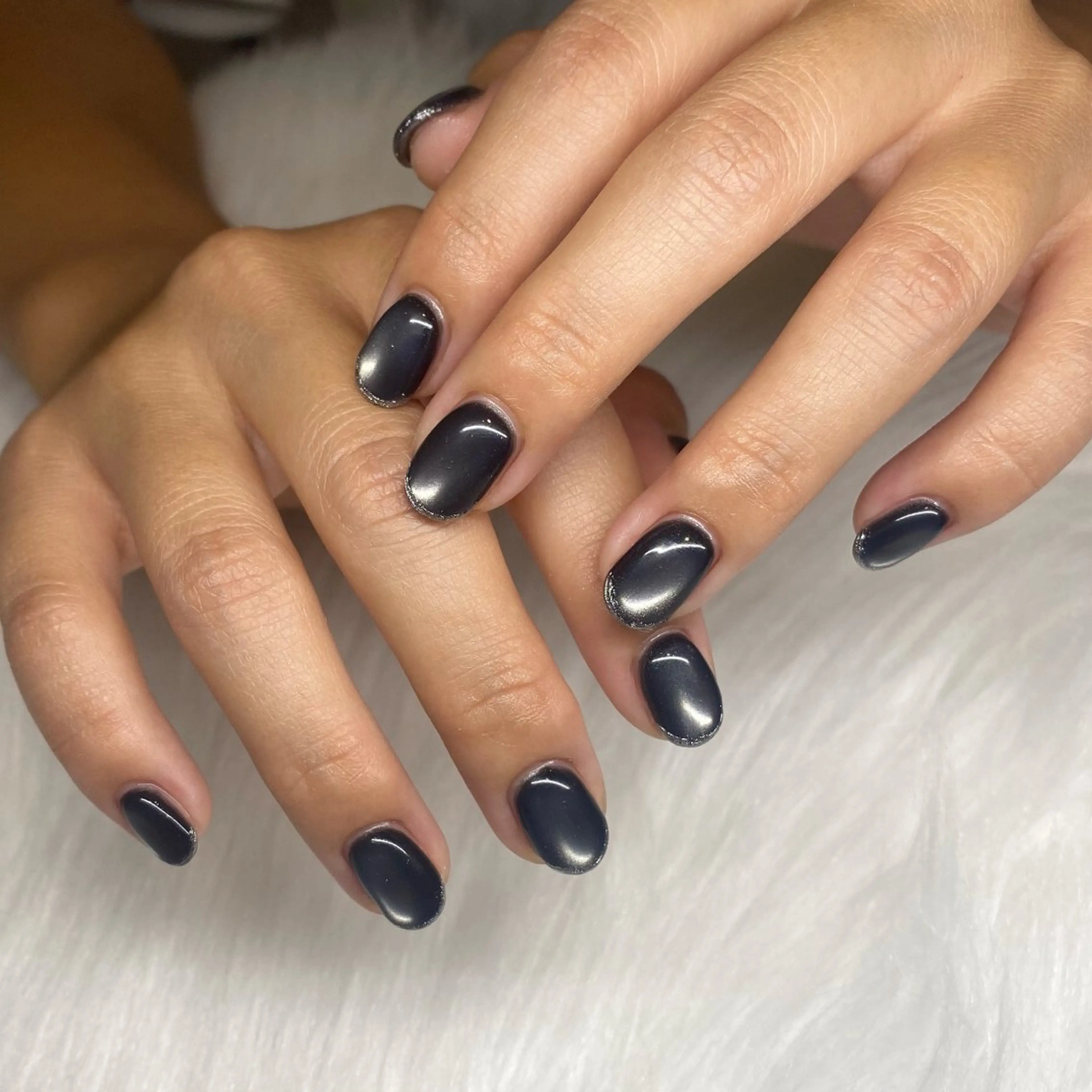 ネイル マグネットネイル ミラーネイル nail salon milkのネイルデザイン