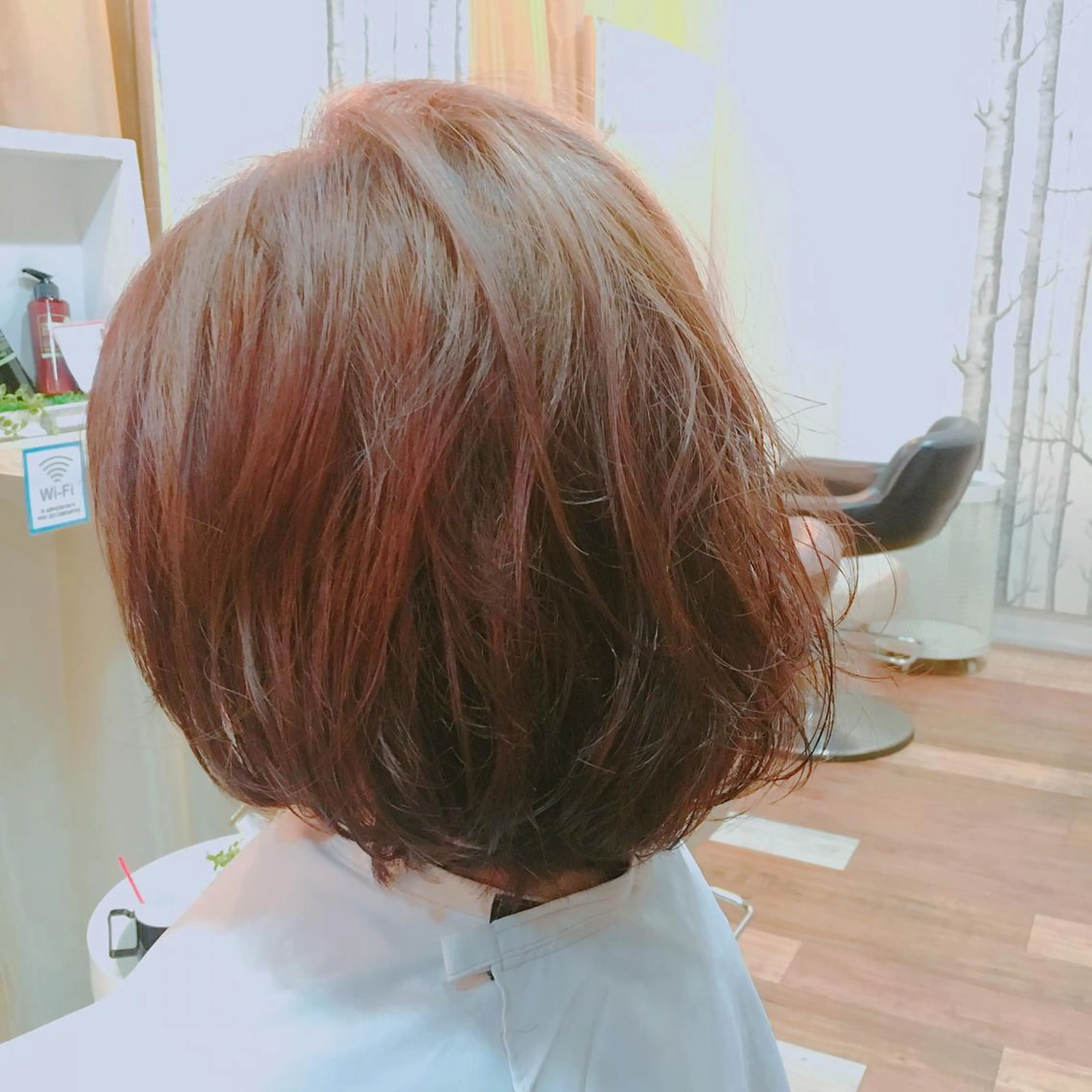 ショート ボブ 角床直哉 カラーカットNO 1のヘアスタイル