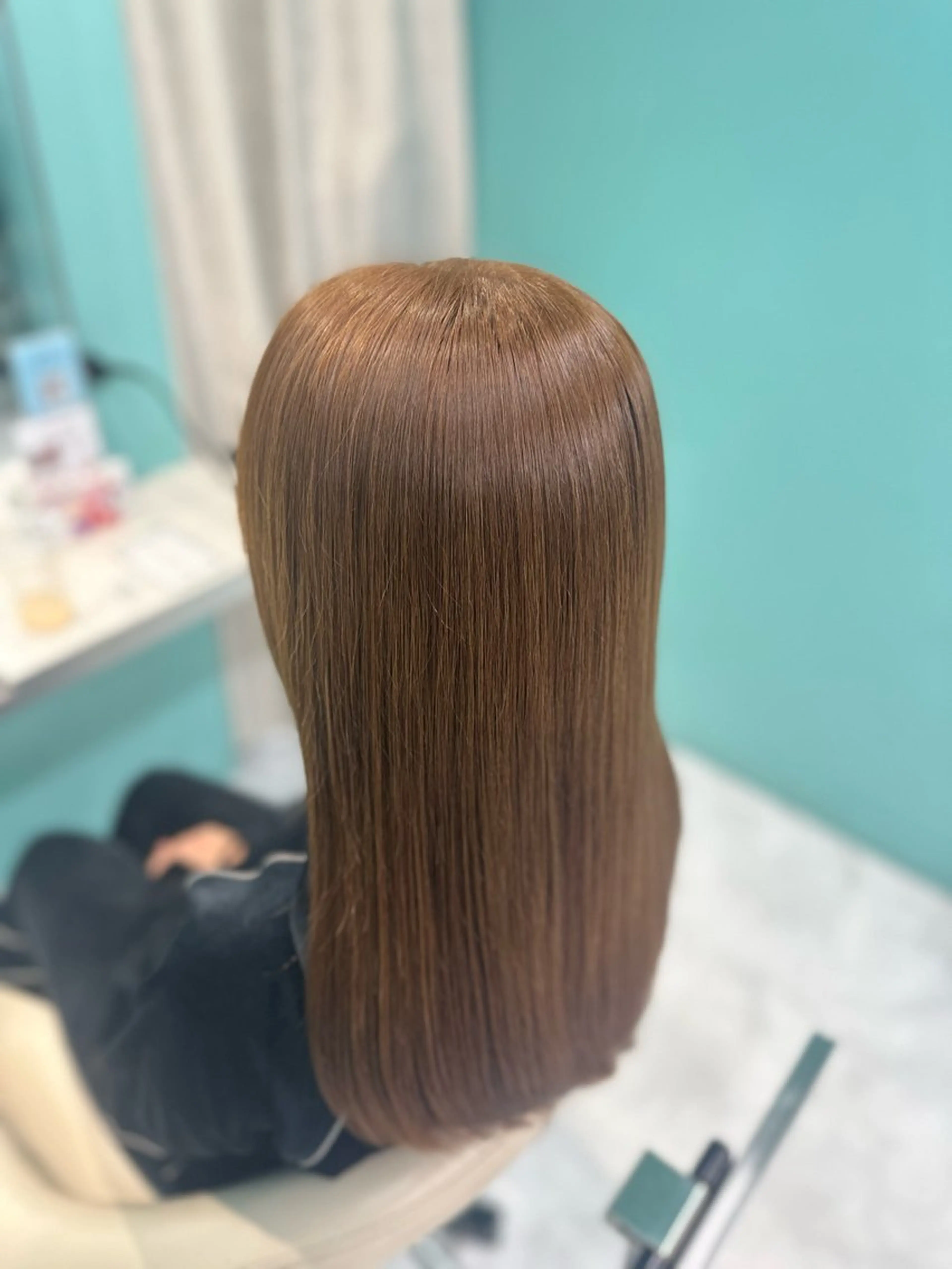 ロング カラー ヘアカラー トリートメント LUPI byLee MIUのヘアスタイル