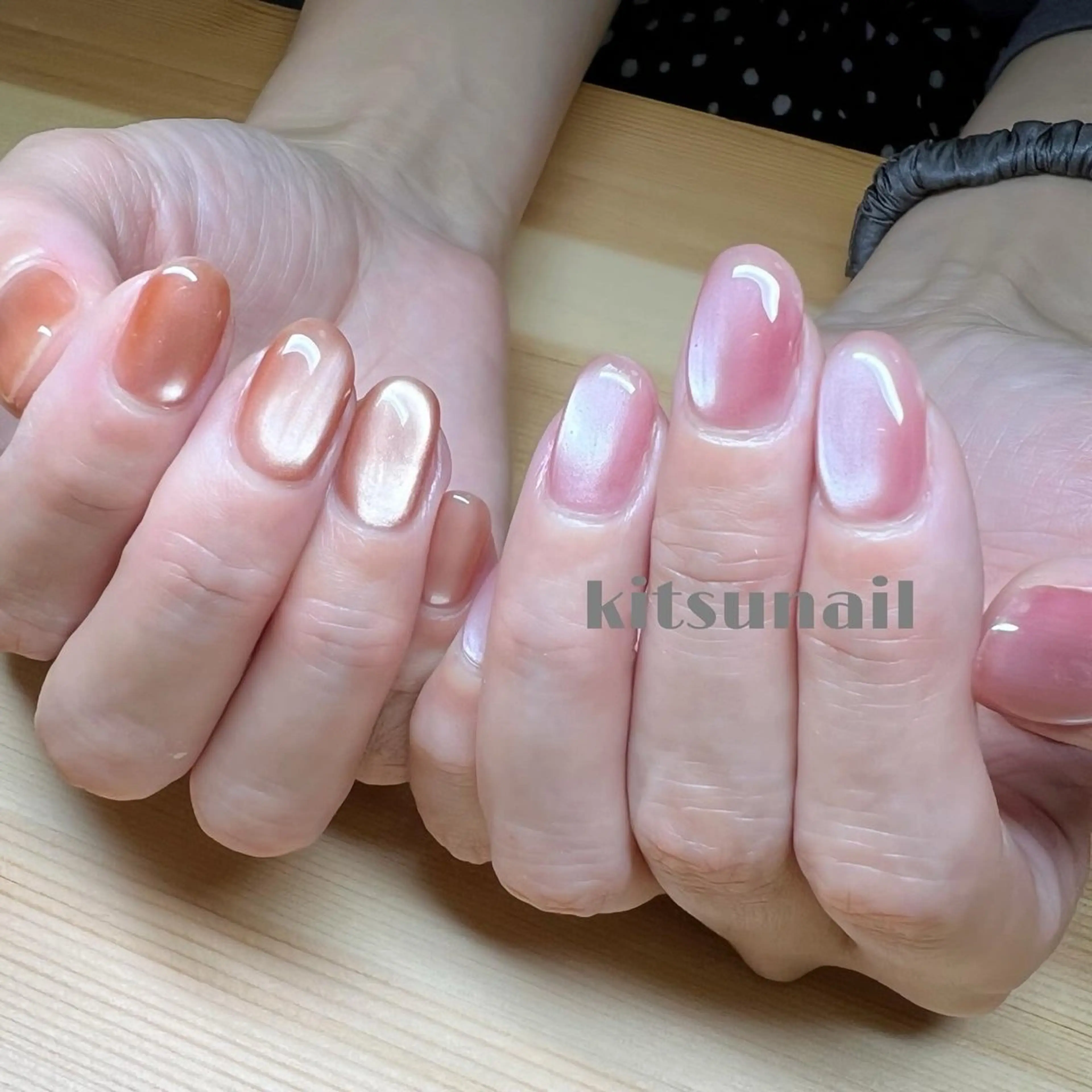 マグネットネイル🧲ちゅるちゅるもキラキラも✨の写真