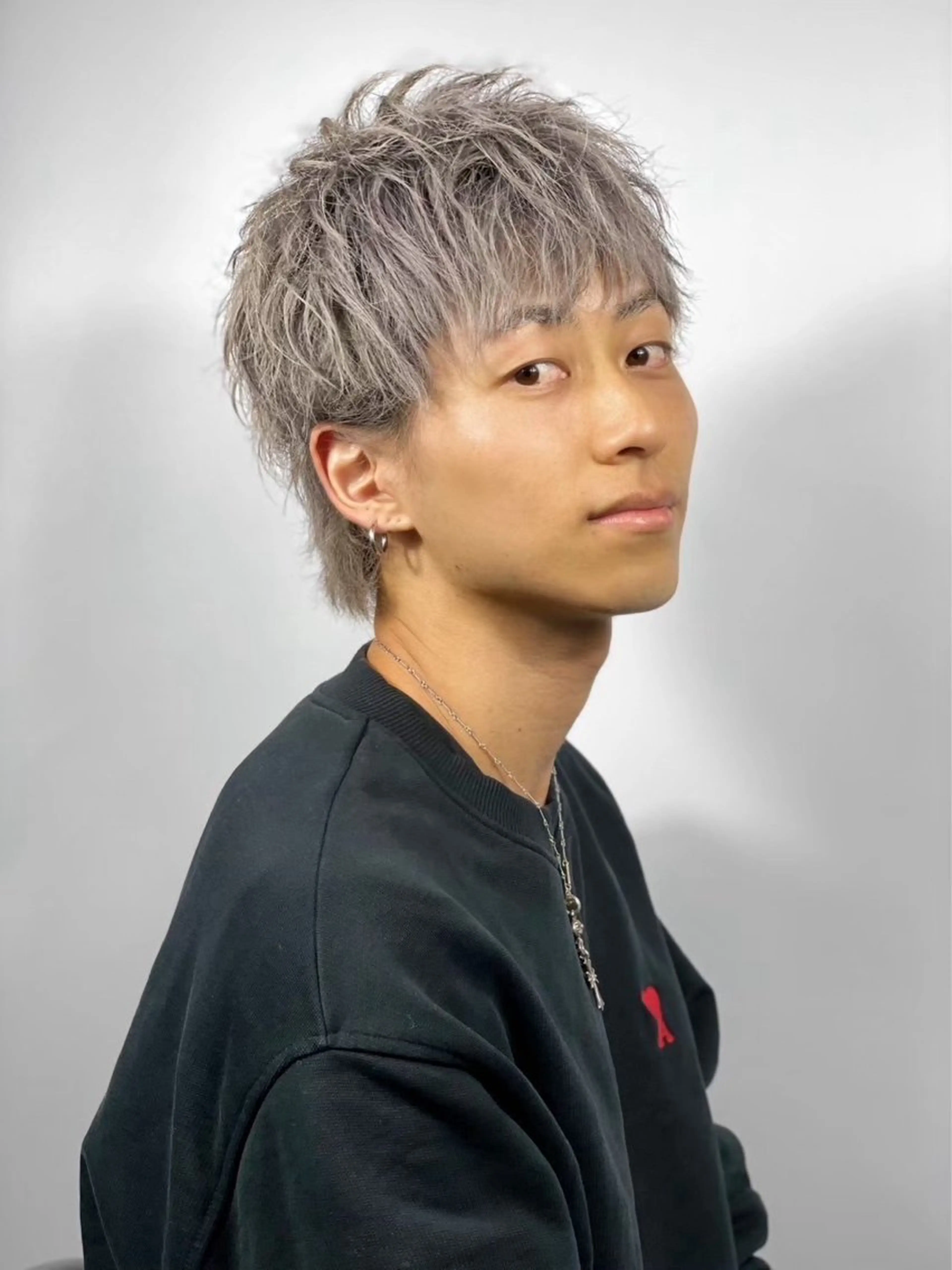 ミディアム カラー ヘアアレンジ メンズ ⚡️メンズ特化⚡️ 倉林 隼大のヘアスタイル