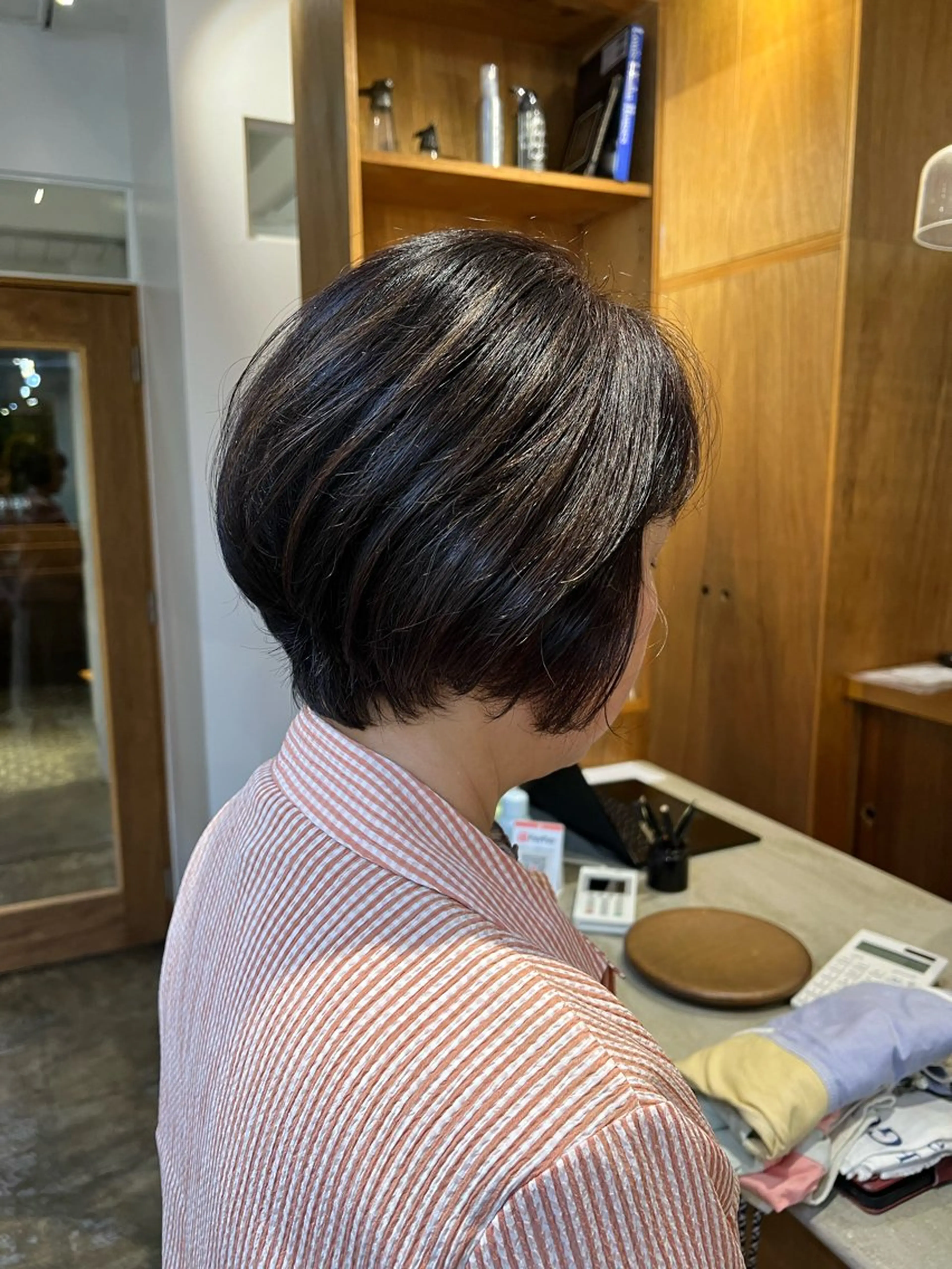 ショート カット 鈴木 三保のヘアスタイル